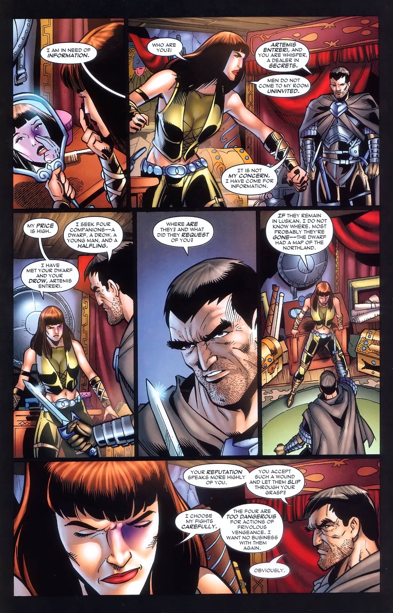 Read online Forgotten Realms: Streams of Silver comic -  Issue #2 - 13
