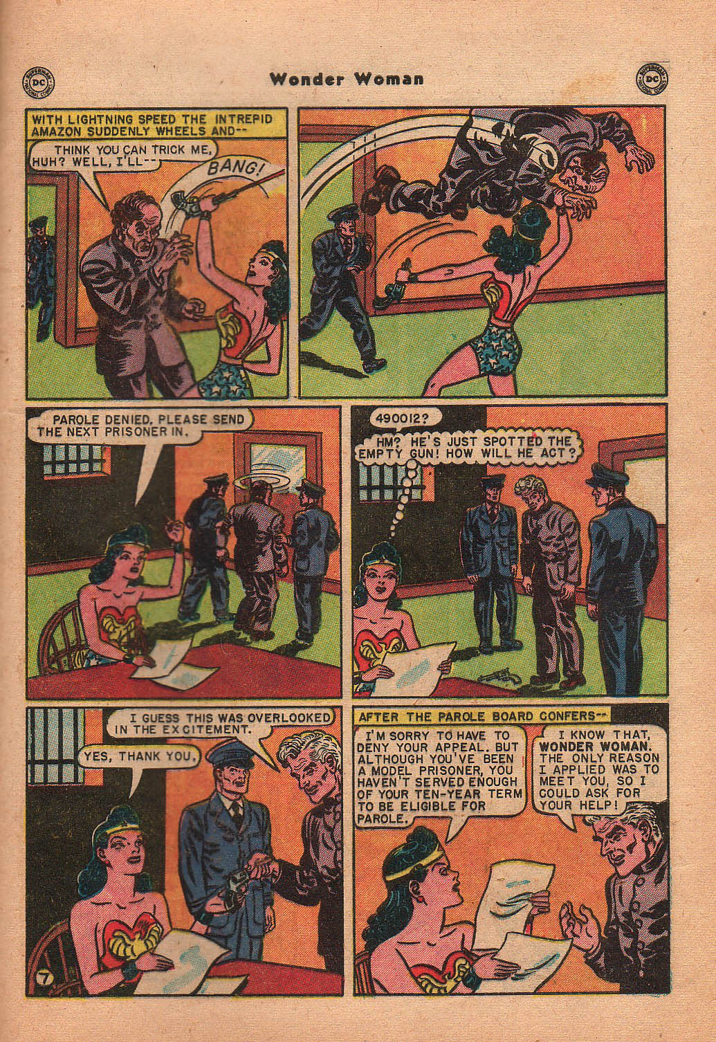 Read online Wonder Woman (1942) comic -  Issue #42 - 44