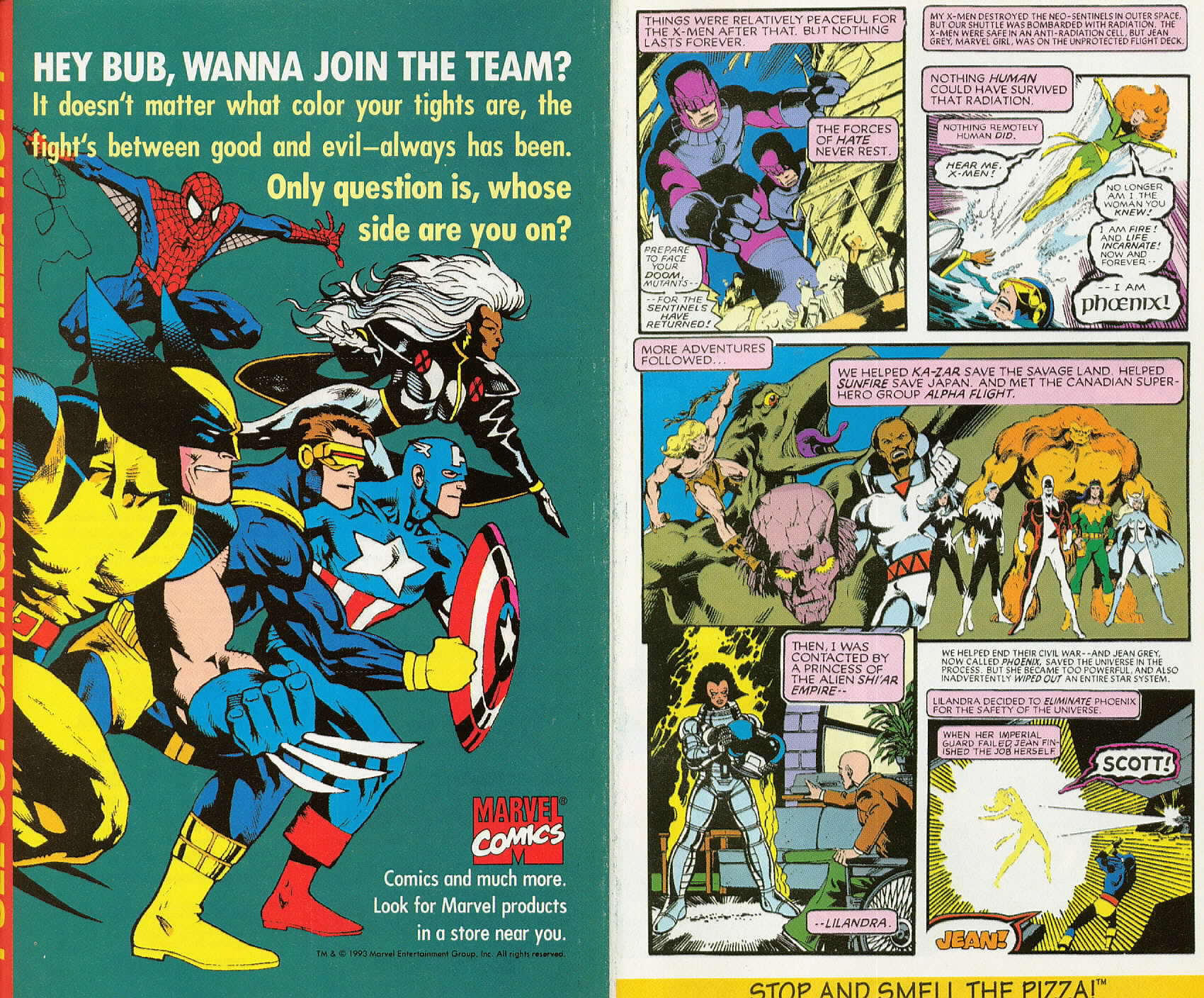 Read online Pizza Hut Super Savings Book Featuring X-Men comic -  Issue # Full - 4