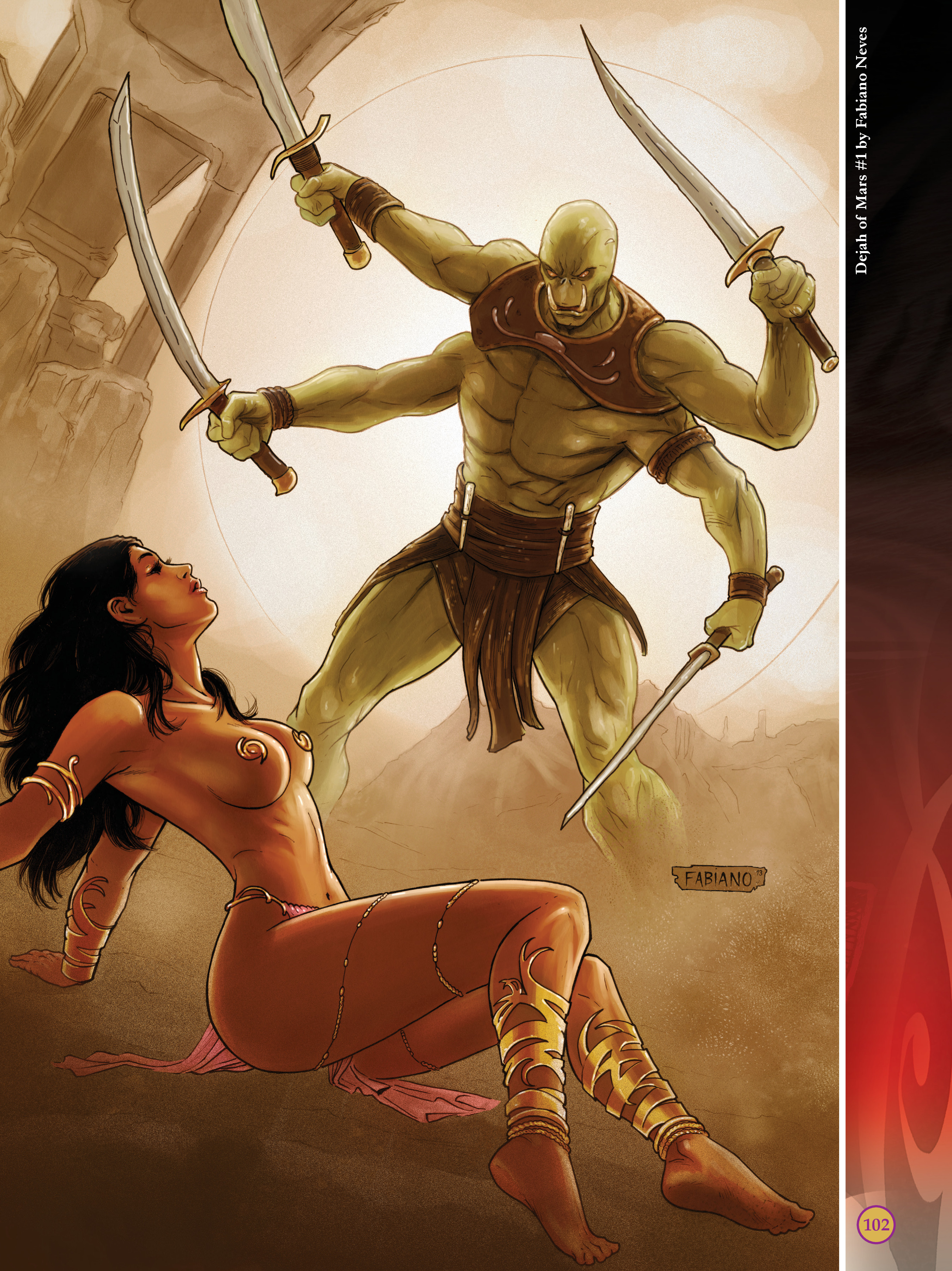 Read online The Art of Dejah Thoris and the Worlds of Mars comic -  Issue # TPB 2 (Part 2) - 1