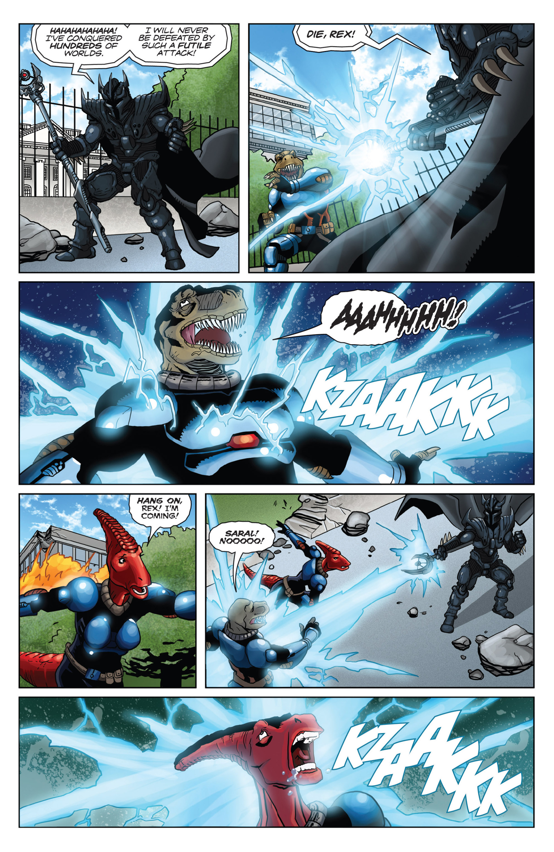 Read online Jurassic StrikeForce 5 comic -  Issue #5 - 20