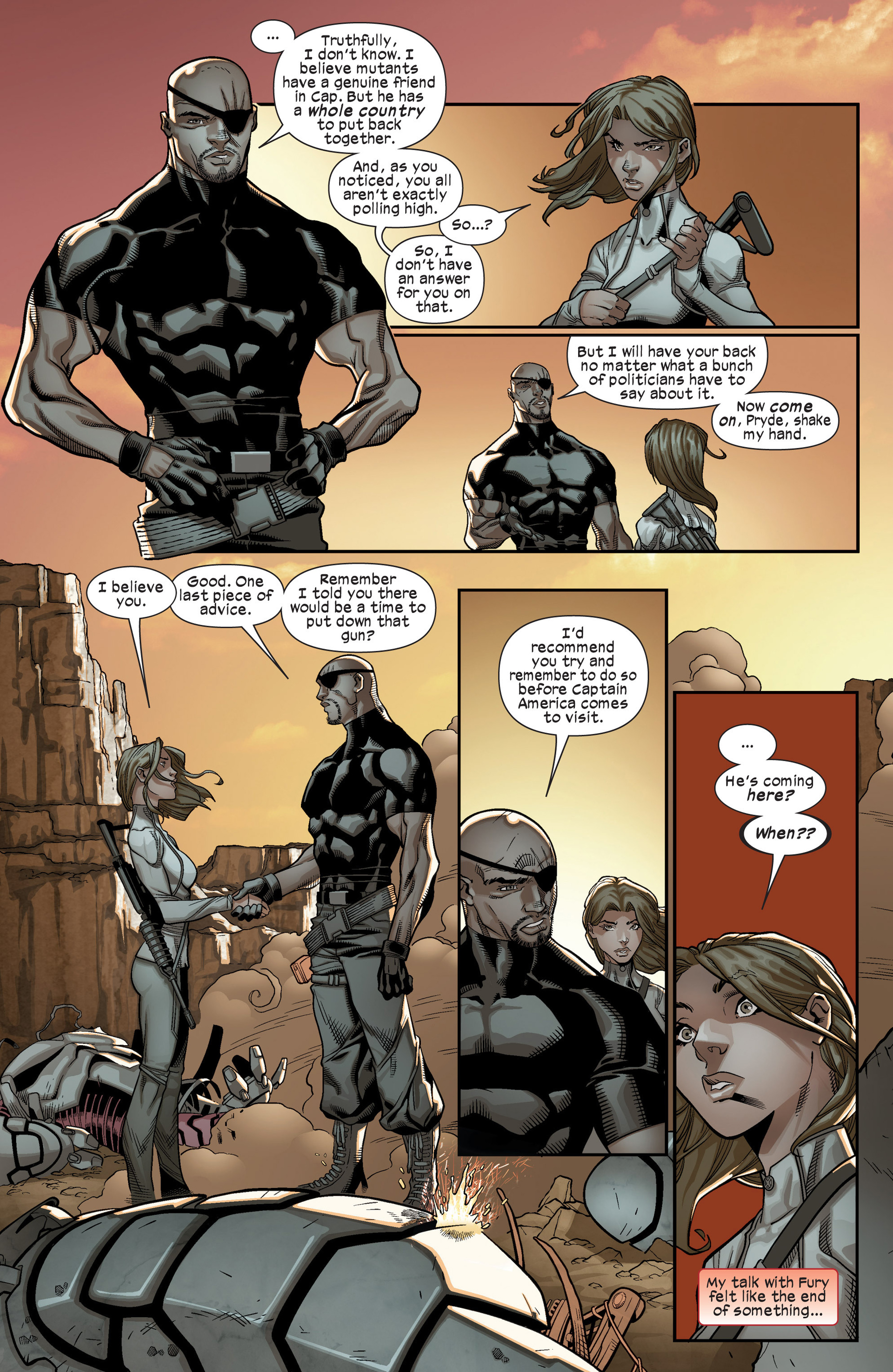 Read online Ultimate Comics X-Men comic -  Issue #18 - 12