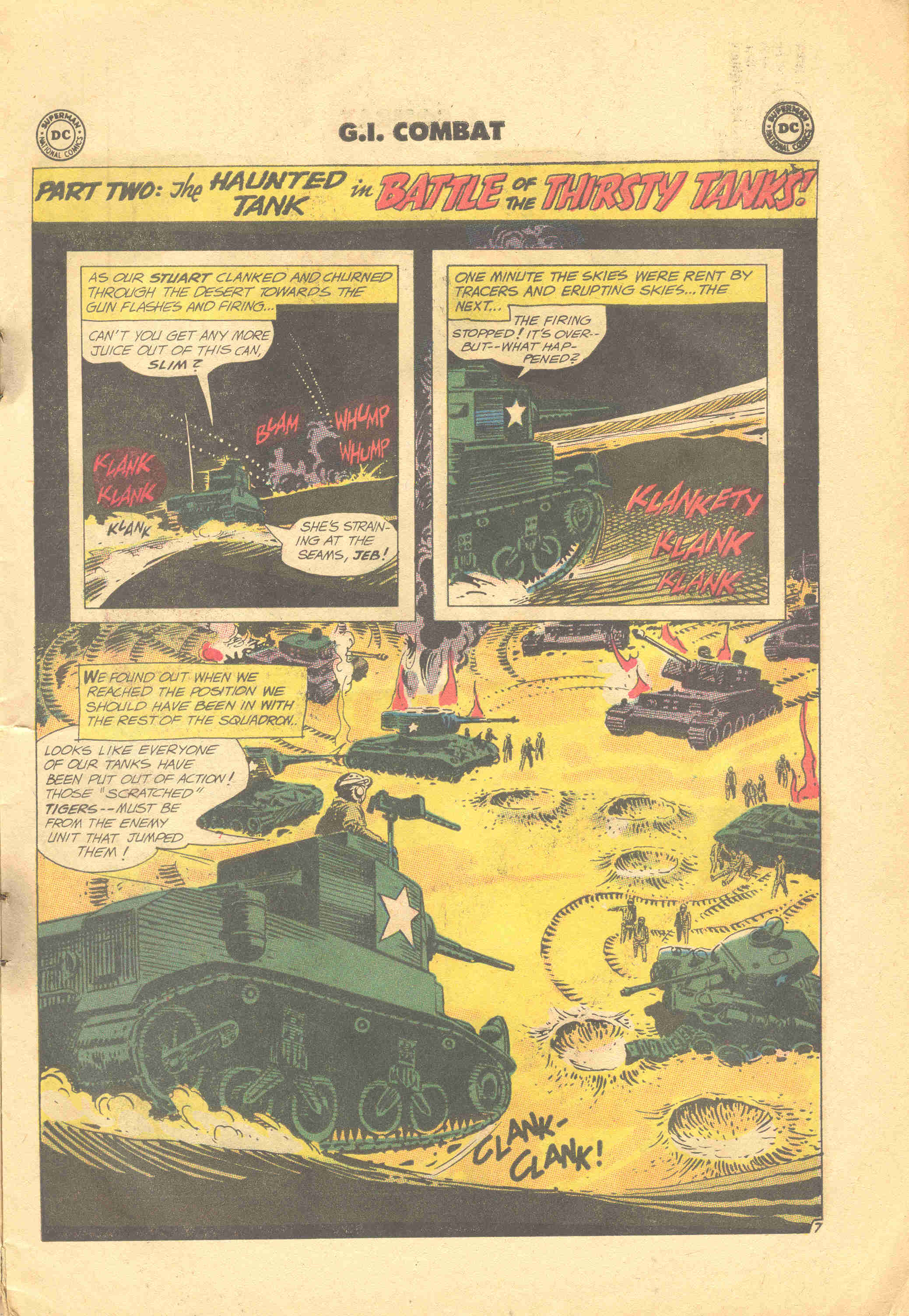 Read online G.I. Combat (1952) comic -  Issue #99 - 7