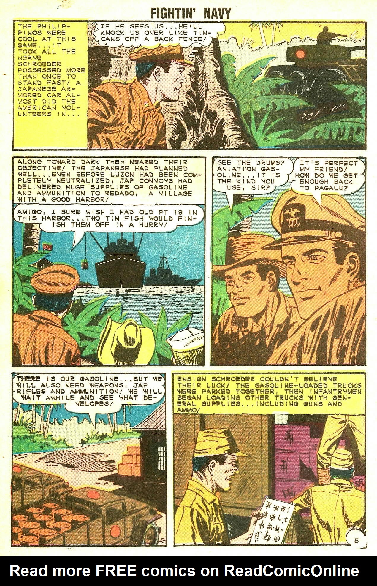 Read online Fightin' Navy comic -  Issue #117 - 8