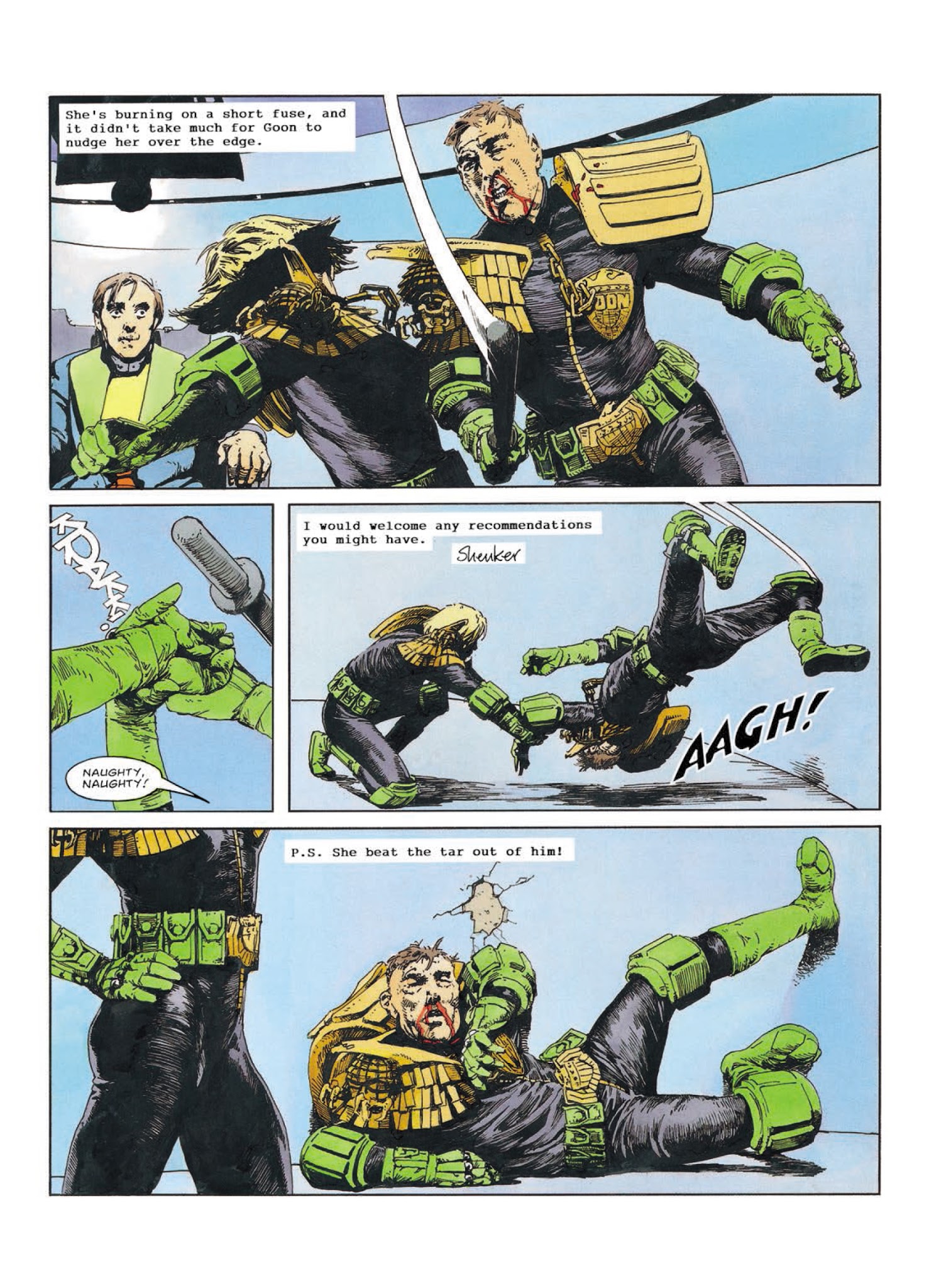 Read online Judge Anderson: The Psi Files comic -  Issue # TPB 2 - 107