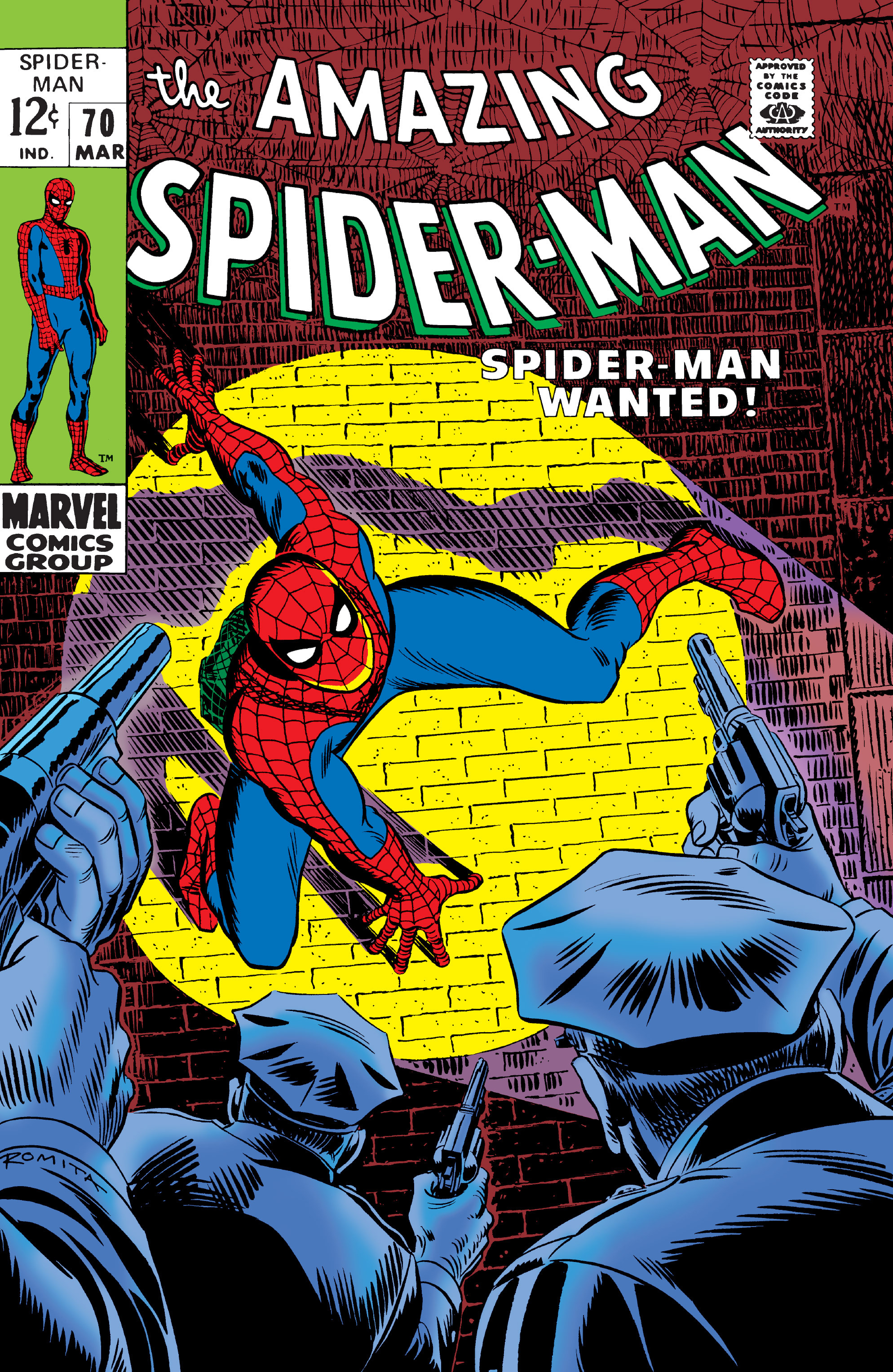 Read online The Amazing Spider-Man (1963) comic -  Issue #70 - 1