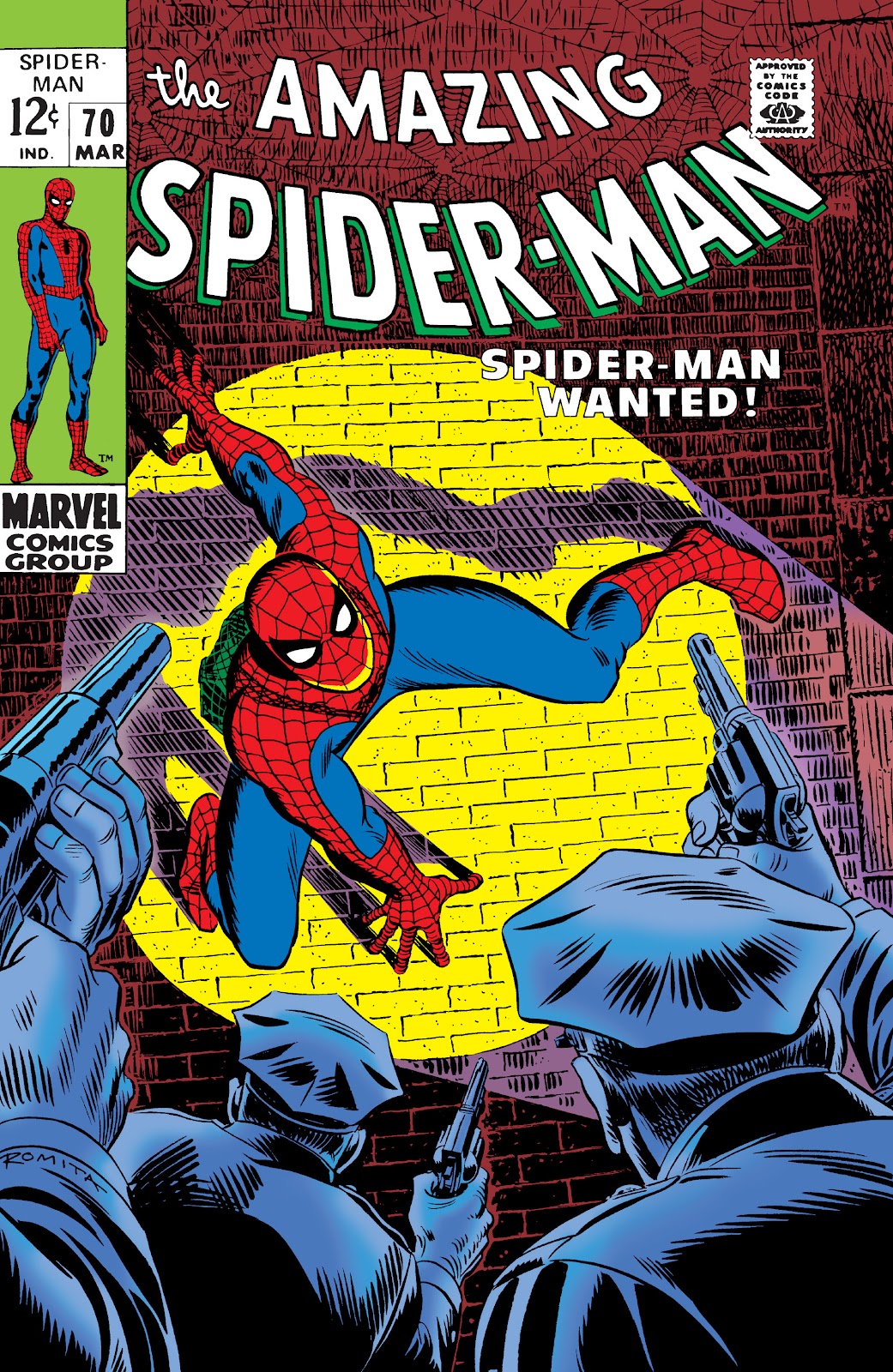 The Amazing Spider-Man (1963) issue 70 - Page 1