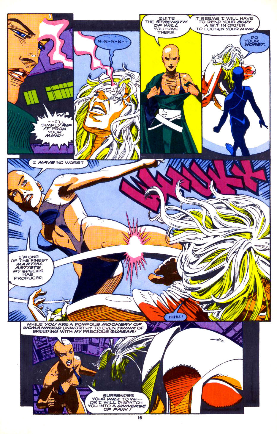 Read online Quasar comic -  Issue #29 - 12