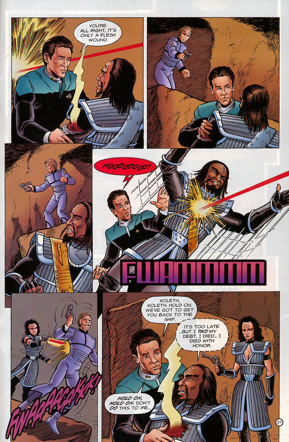 Read online Star Trek: Deep Space Nine - Lightstorm comic -  Issue # Full - 37