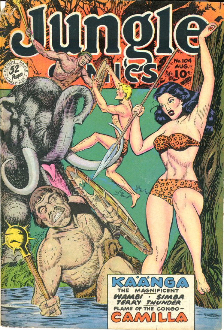 Read online Jungle Comics comic -  Issue #104 - 1