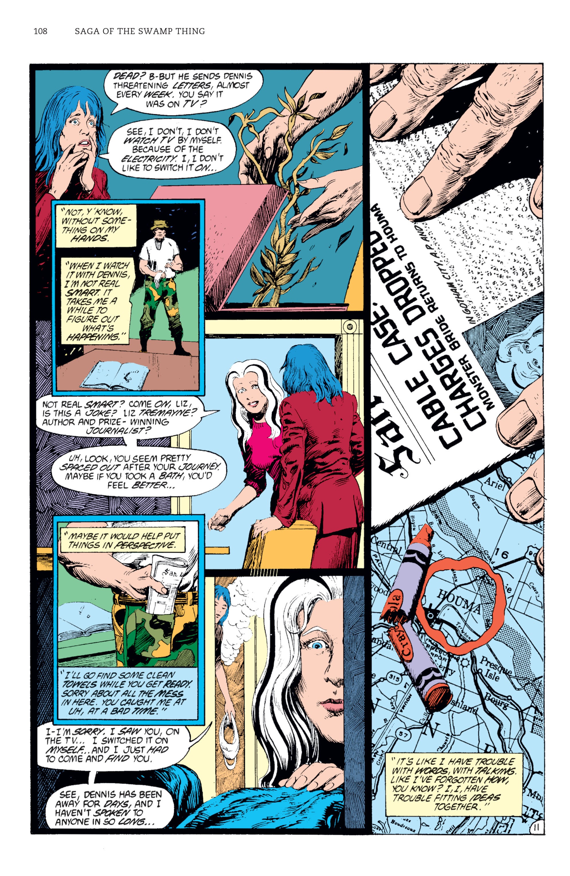 Read online Saga of the Swamp Thing comic -  Issue # TPB 5 (Part 2) - 5