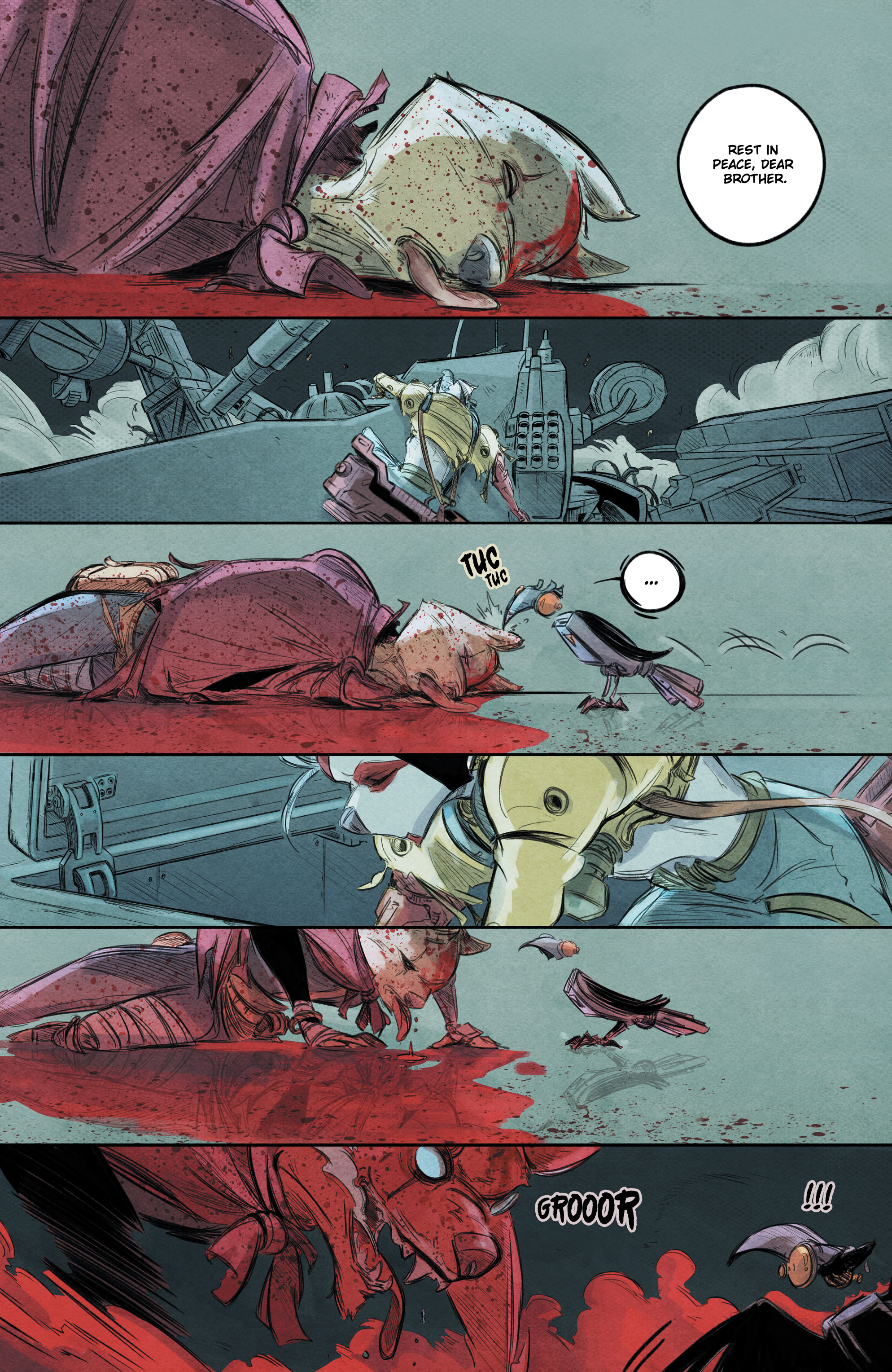 Read online Samurai Doggy comic -  Issue #6 - 6