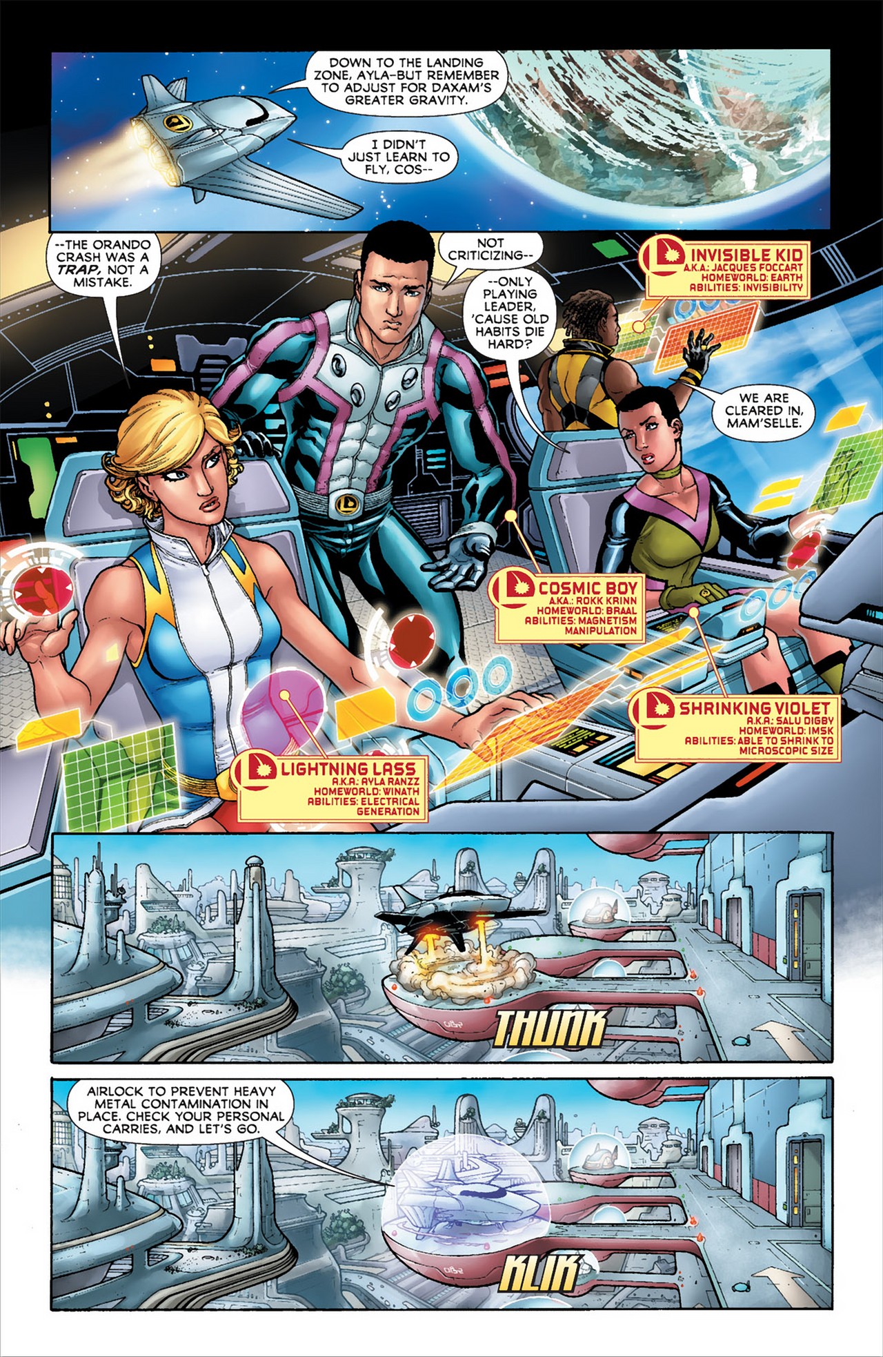 Read online Legion of Super-Heroes (2011) comic -  Issue #3 - 9