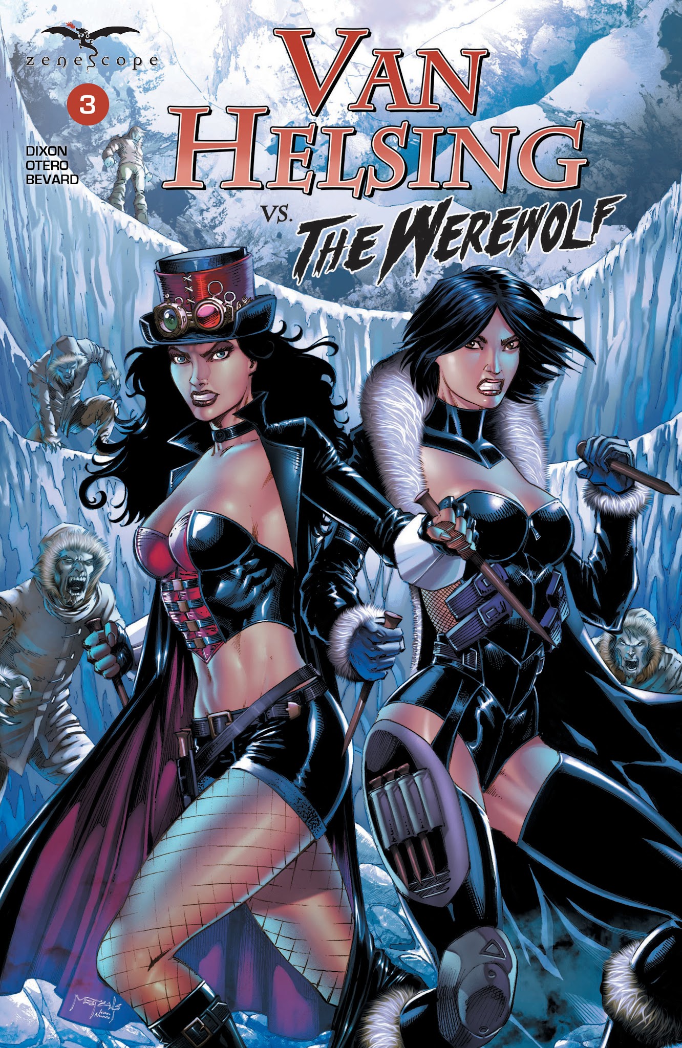 Read online Van Helsing vs. Werewolf comic -  Issue # _TPB 1 - 51