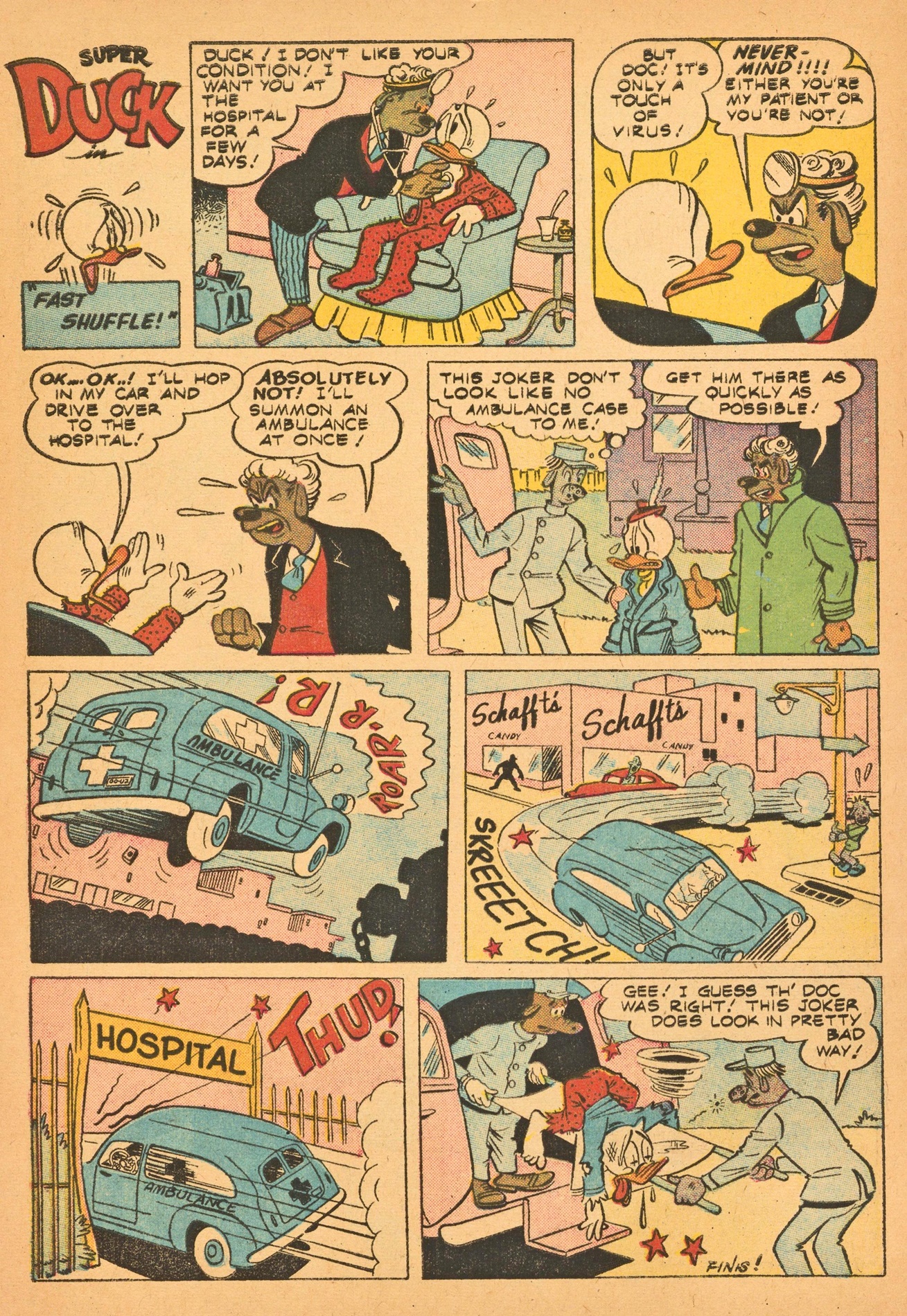 Read online Super Duck Comics comic -  Issue #63 - 4