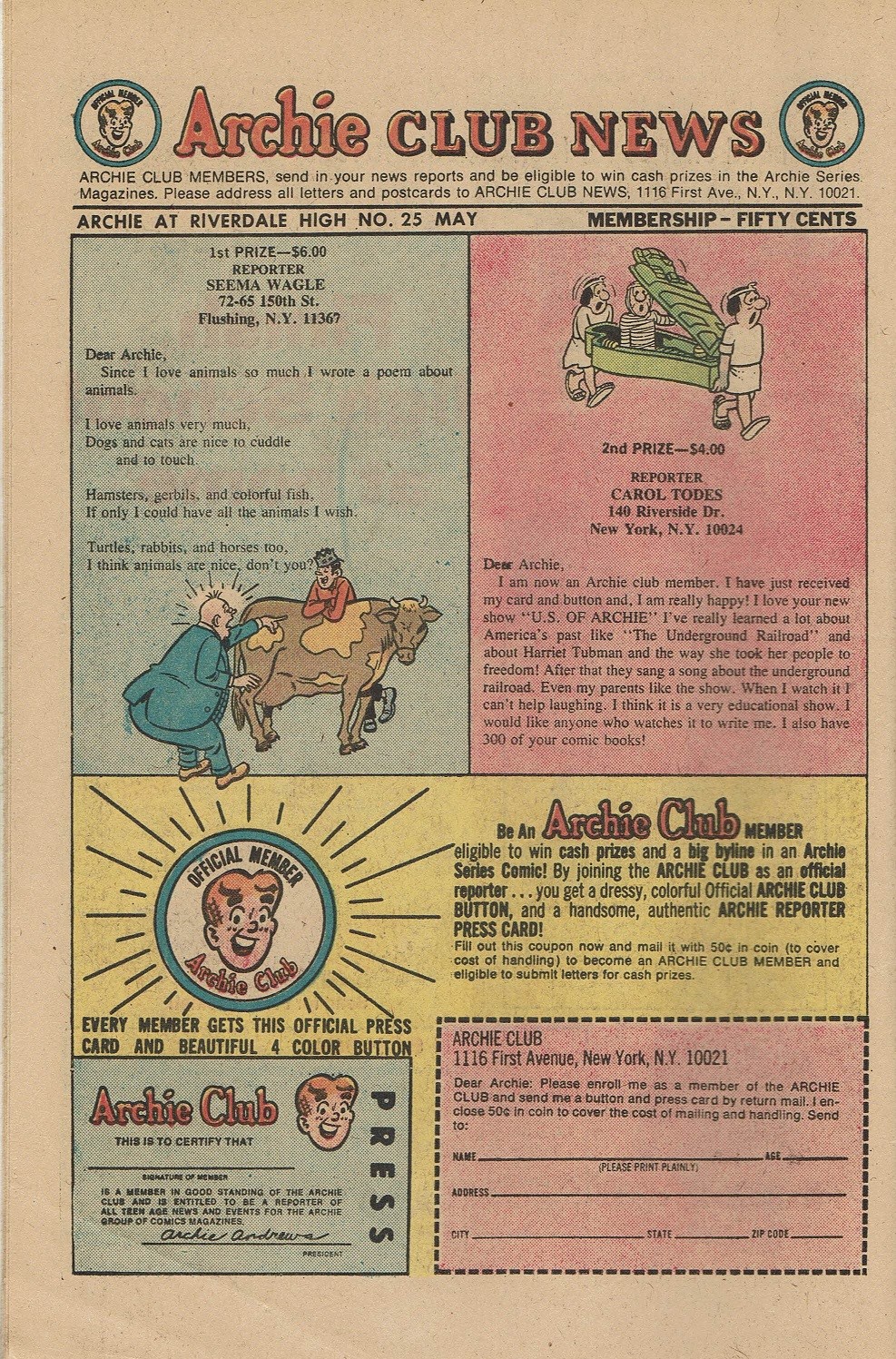 Read online Archie at Riverdale High (1972) comic -  Issue #25 - 10