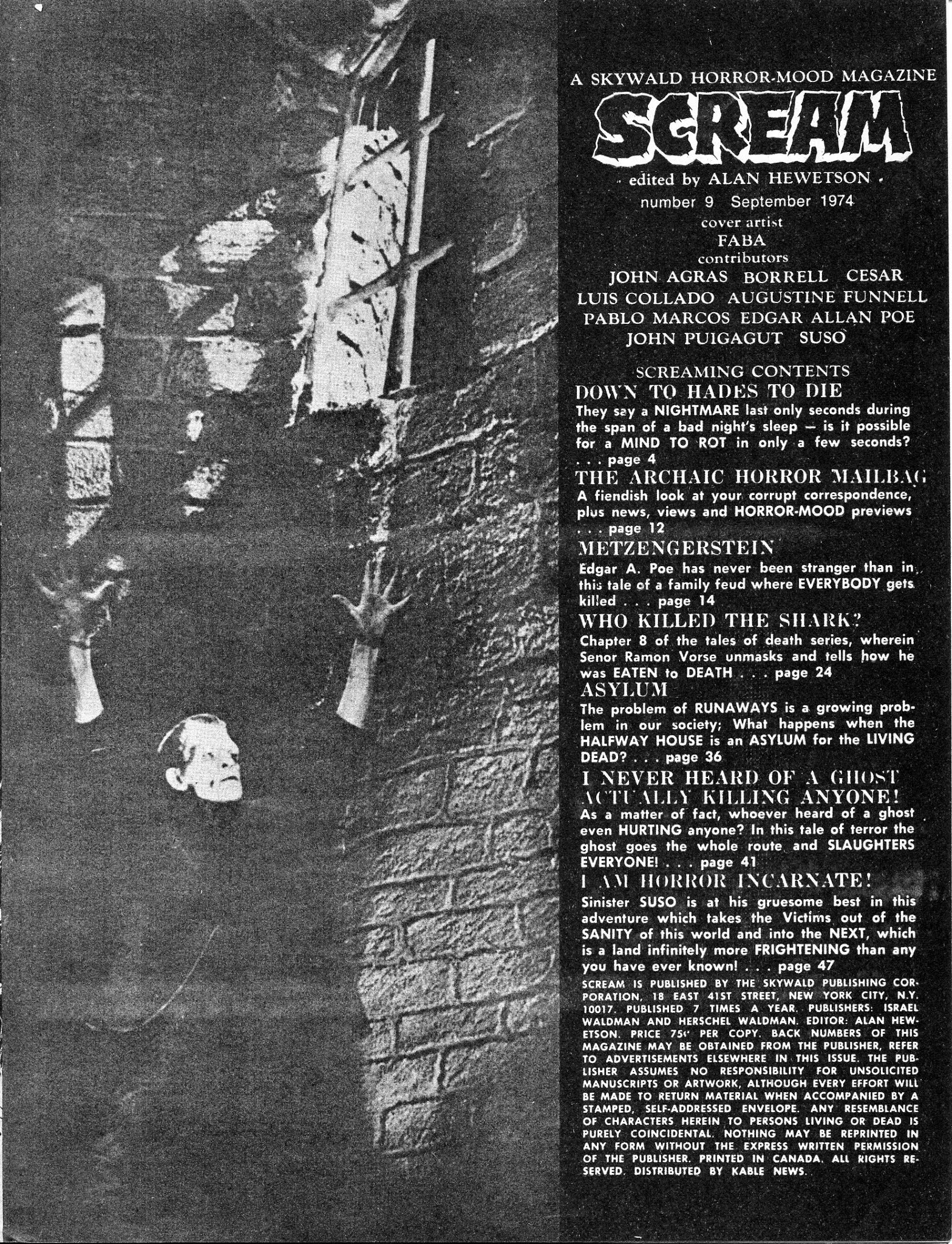 Read online Scream (1973) comic -  Issue #9 - 3
