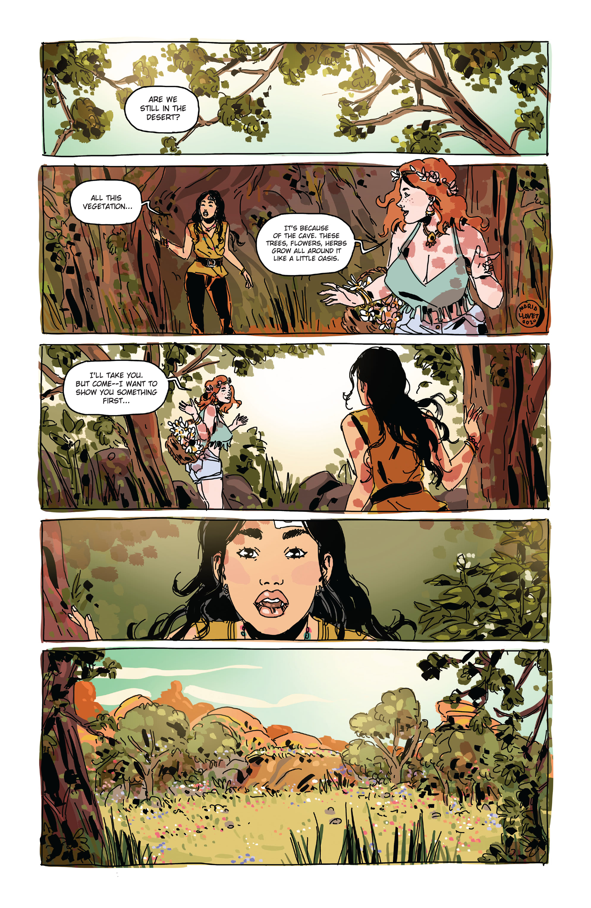 Read online Luna comic -  Issue #1 - 9