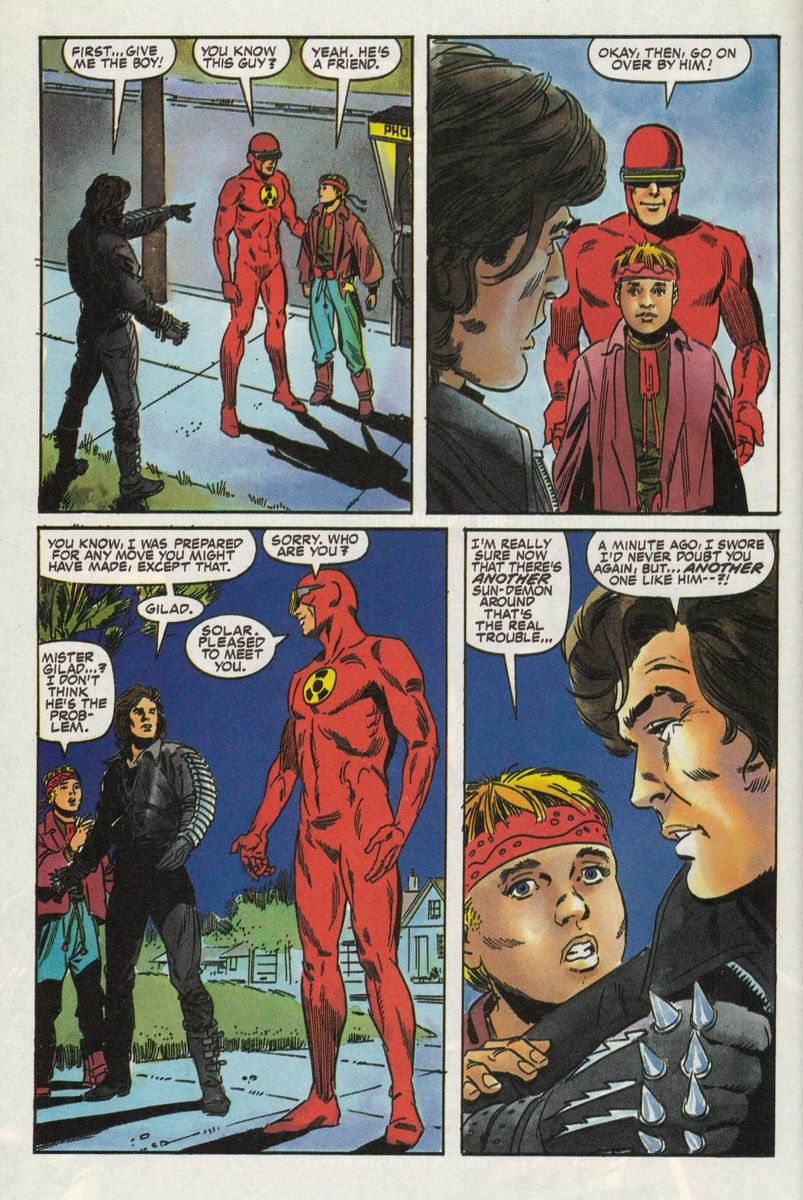 Read online Solar, Man of the Atom comic -  Issue #10 - 19