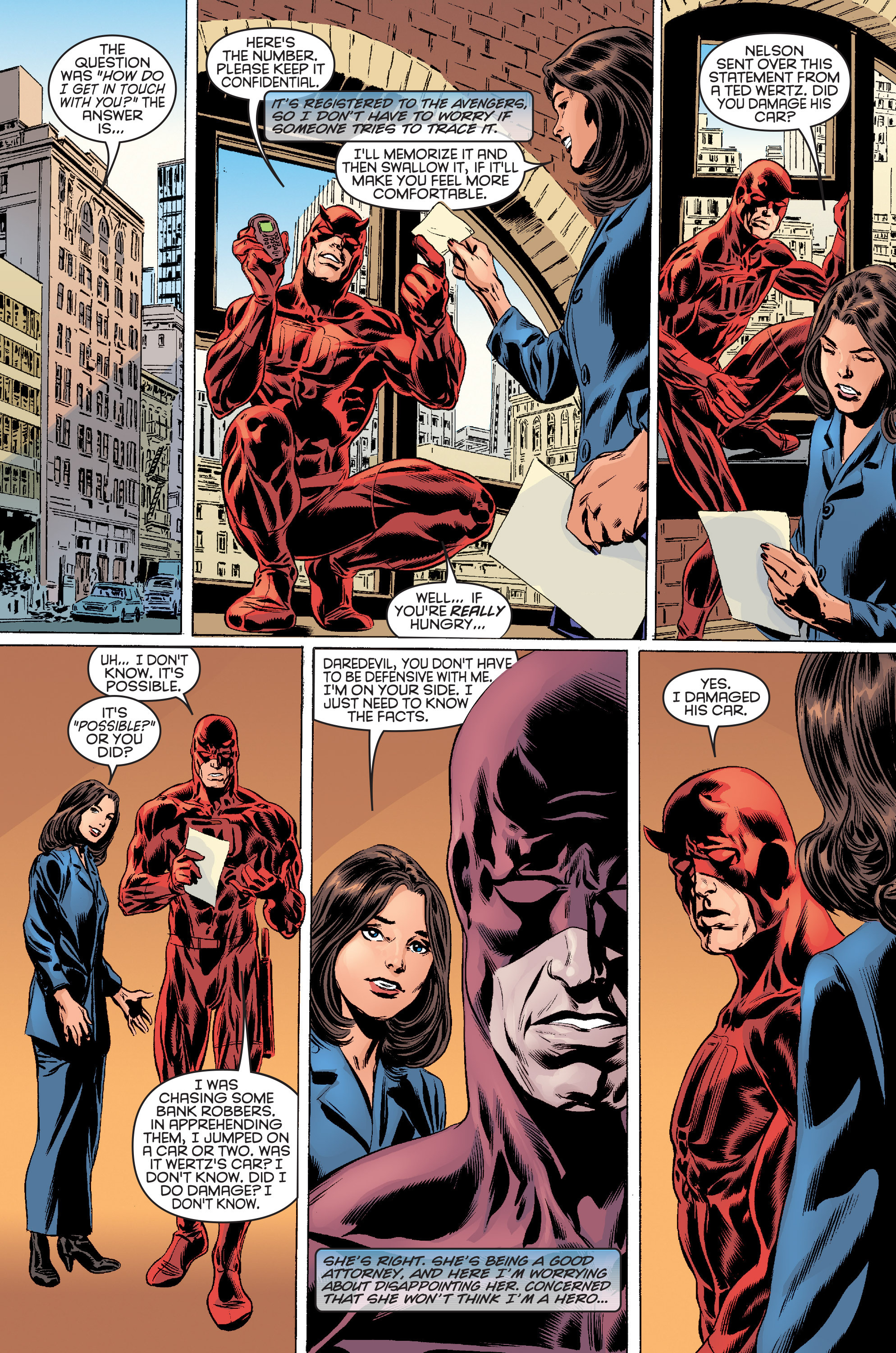 Read online Daredevil (1998) comic -  Issue #22 - 17