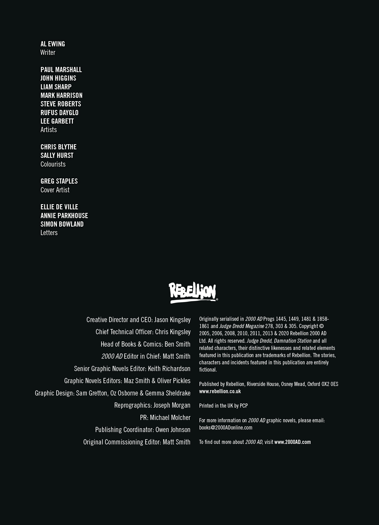 Read online Judge Dredd Megazine (Vol. 5) comic -  Issue #416 - 66