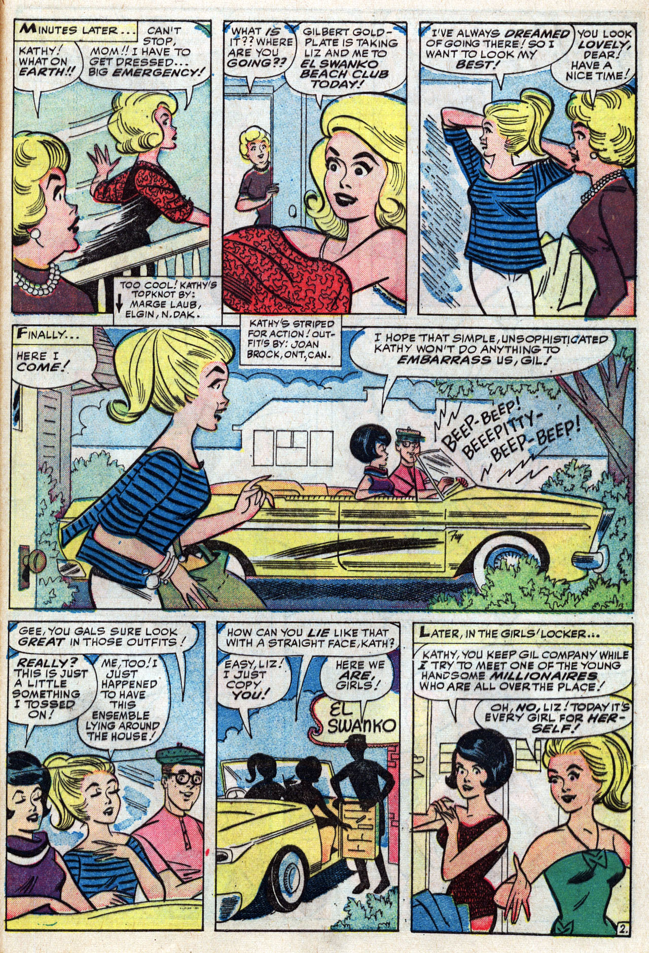 Read online Kathy (1959) comic -  Issue #25 - 29
