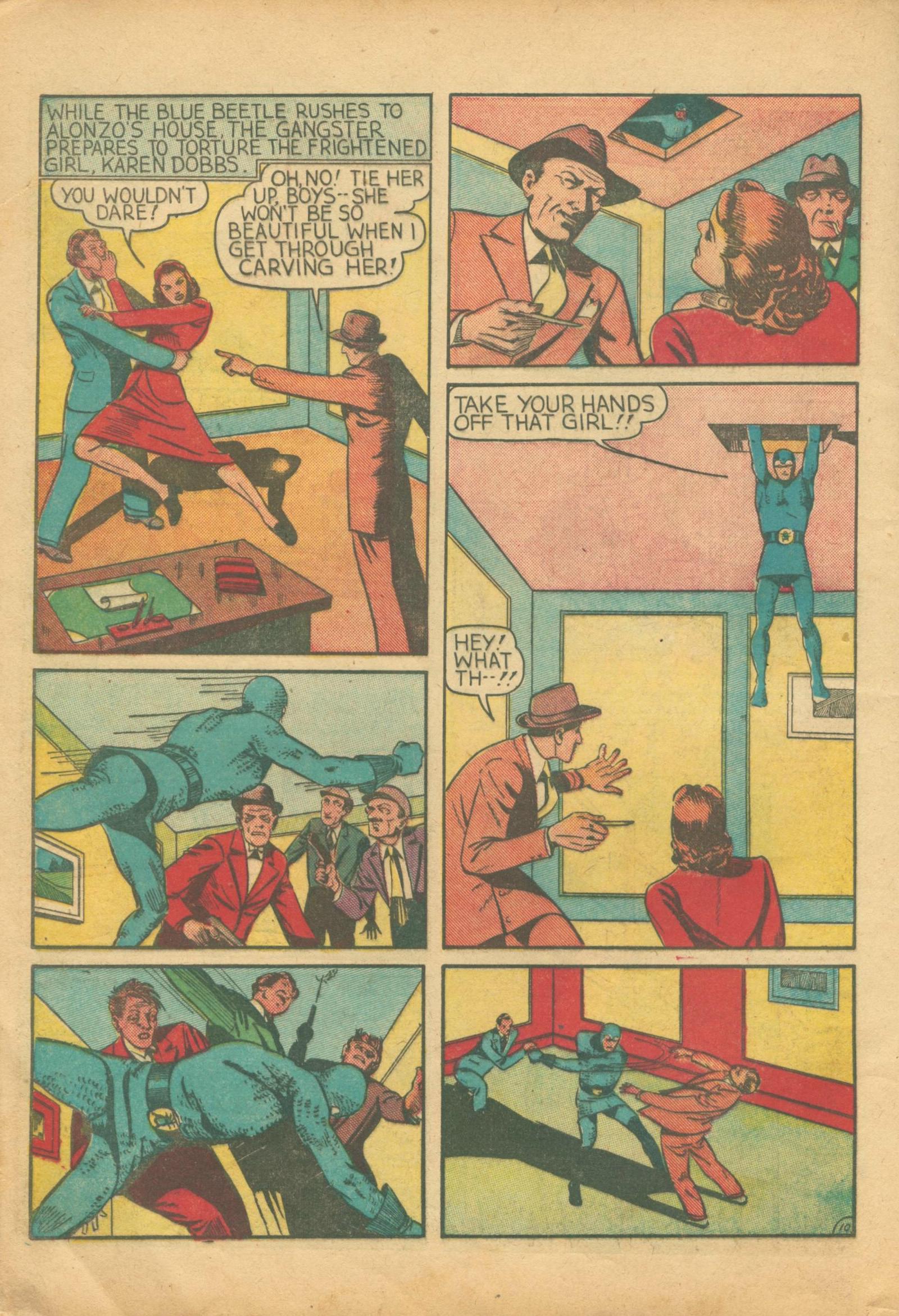 Read online The Blue Beetle comic -  Issue #1 - 12