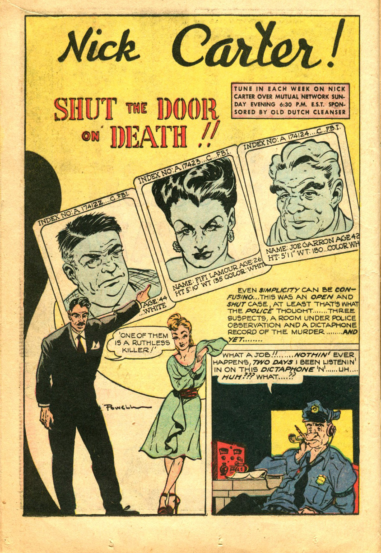 Read online Shadow Comics comic -  Issue #78 - 16