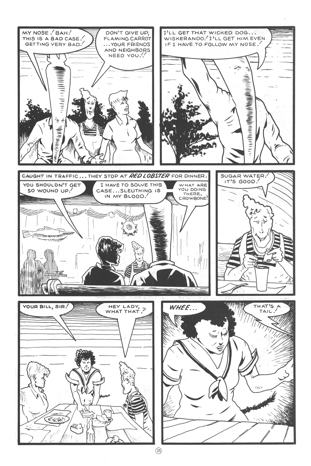 Read online Flaming Carrot Comics (1984) comic -  Issue #12 - 25