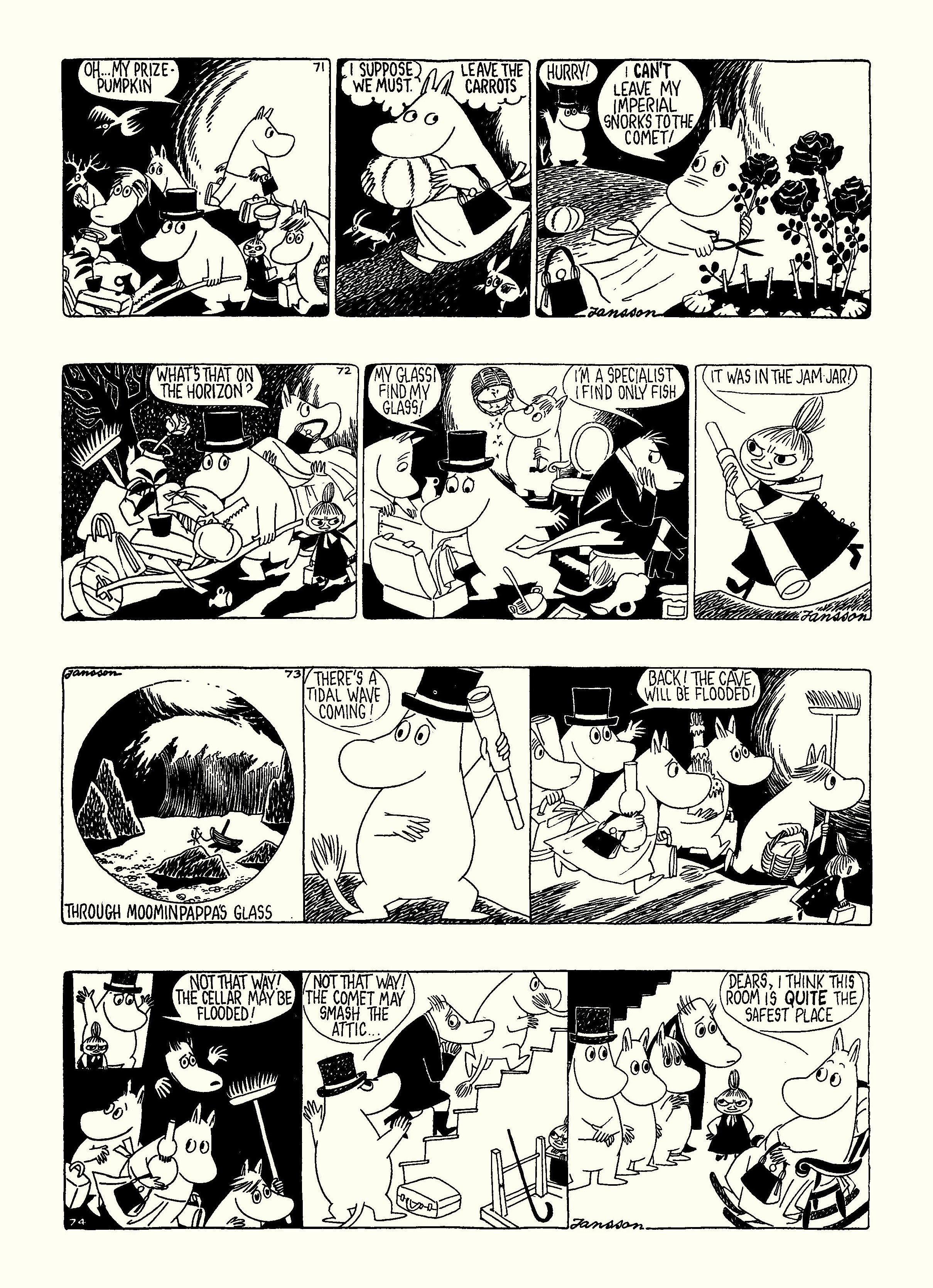 Read online Moomin: The Complete Tove Jansson Comic Strip comic -  Issue # TPB 4 - 76