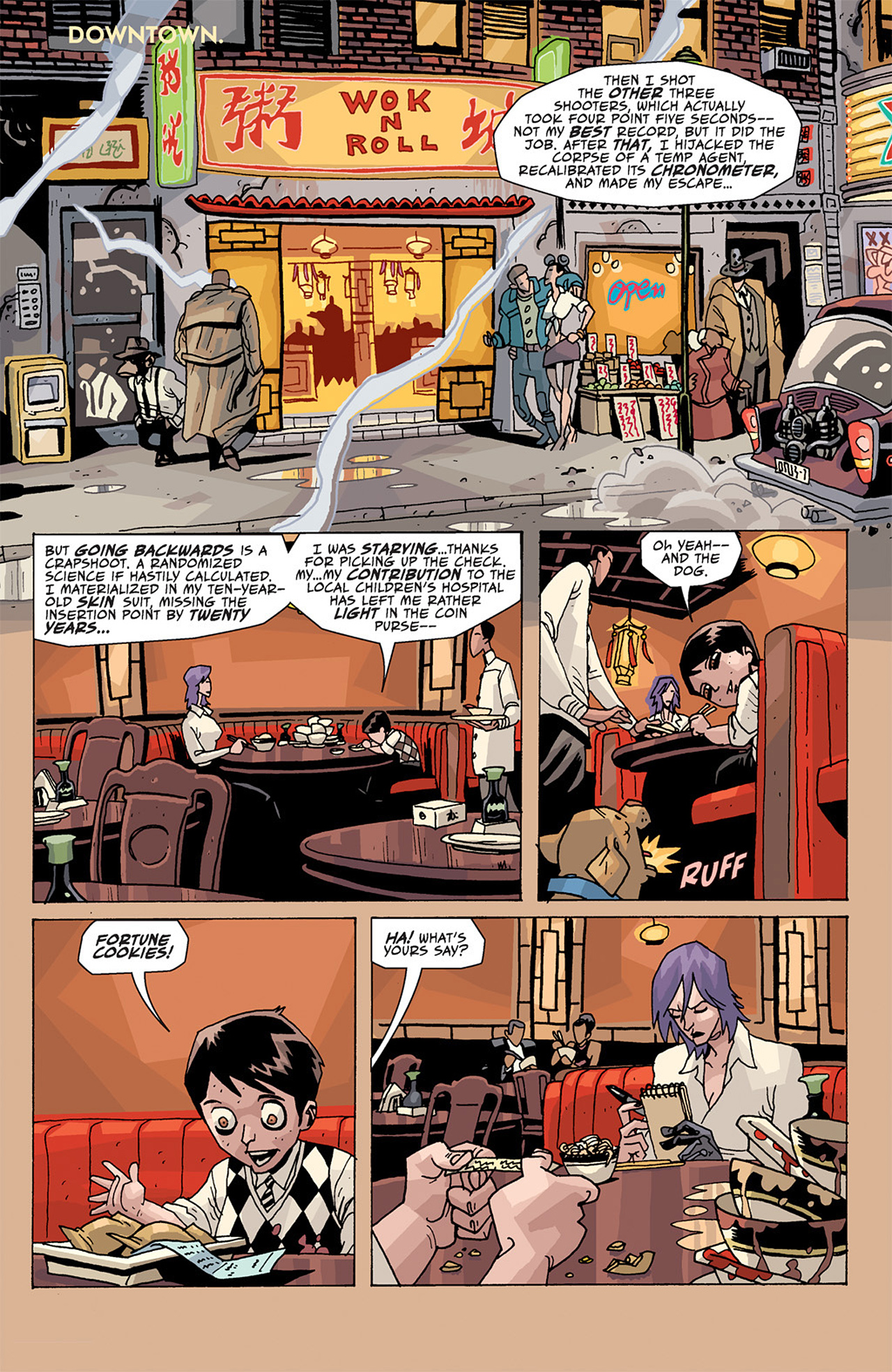 Read online The Umbrella Academy: Dallas comic -  Issue #3 - 20