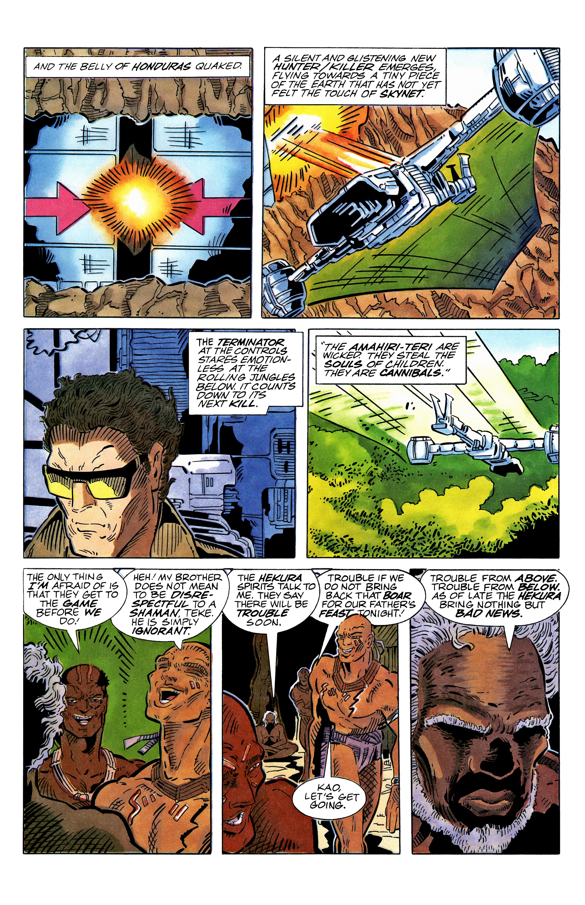 Read online The Terminator (1988) comic -  Issue #4 - 6