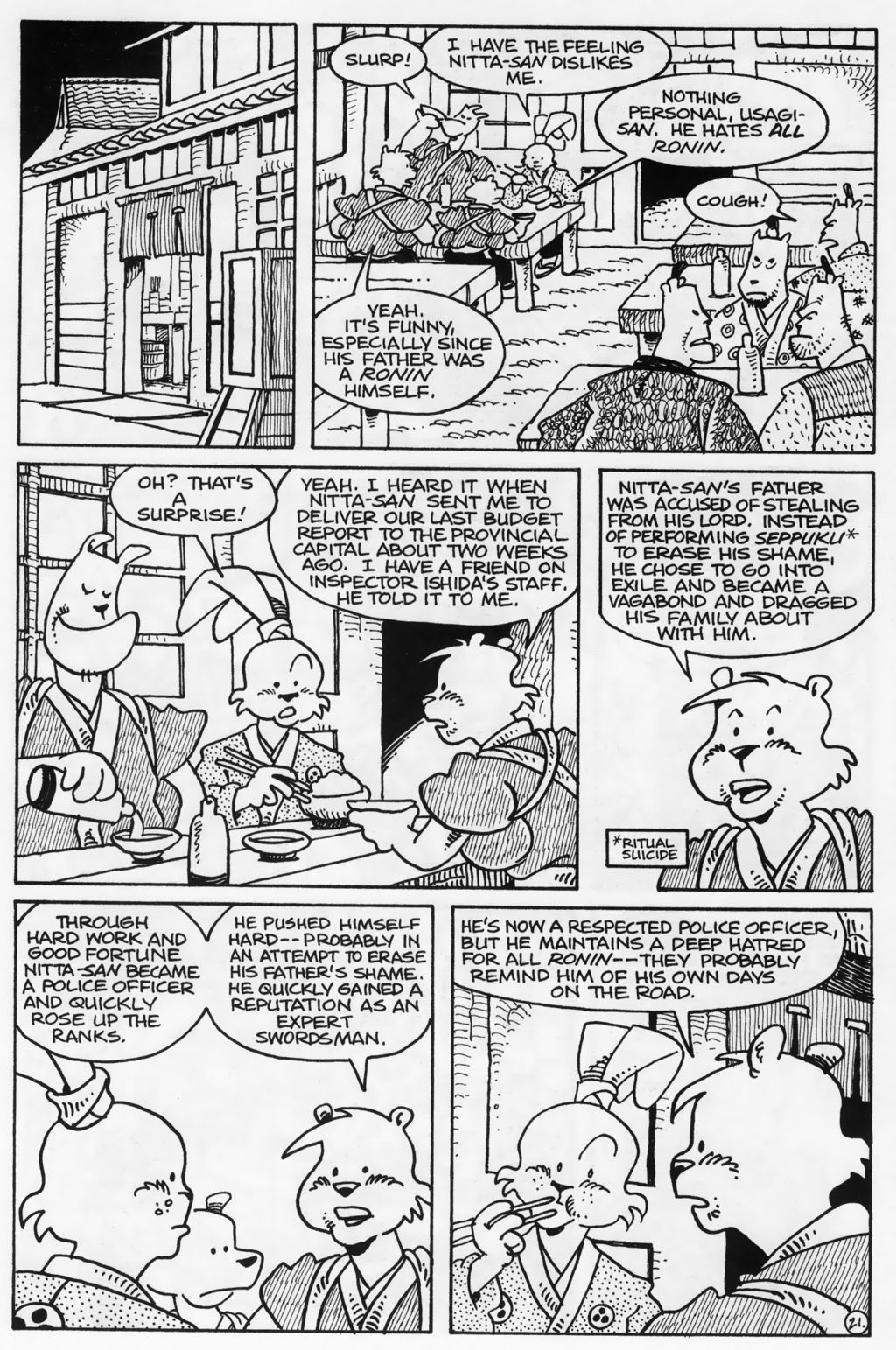 Read online Usagi Yojimbo (1996) comic -  Issue #34 - 23