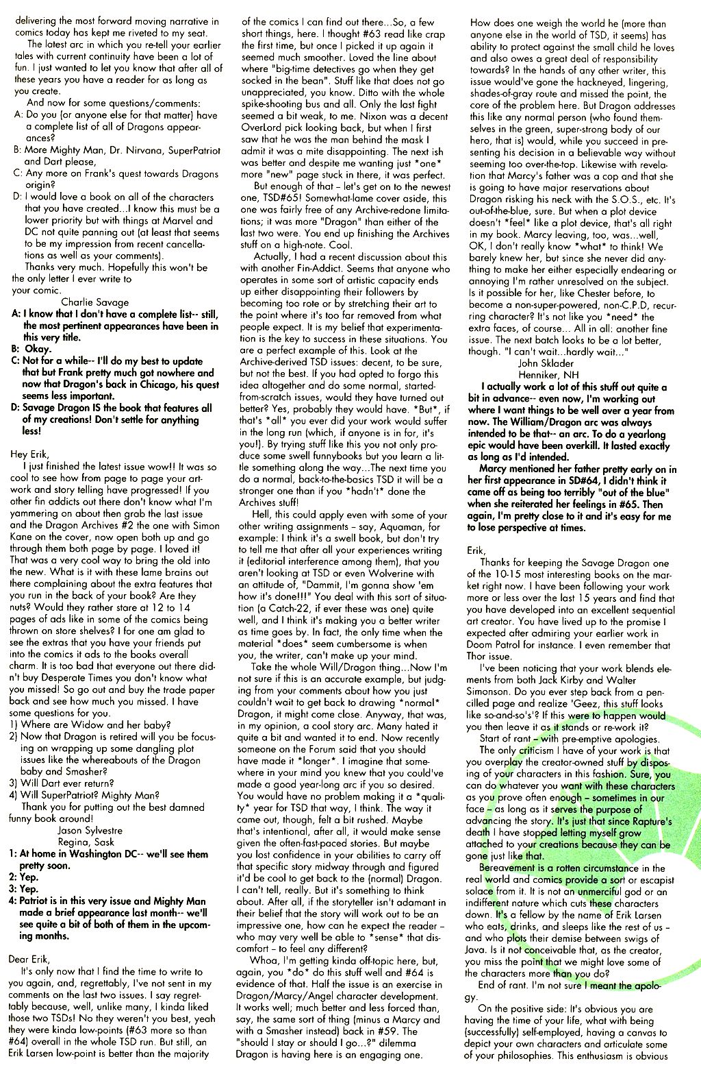 The Savage Dragon (1993) Issue #67 #70 - English 26
