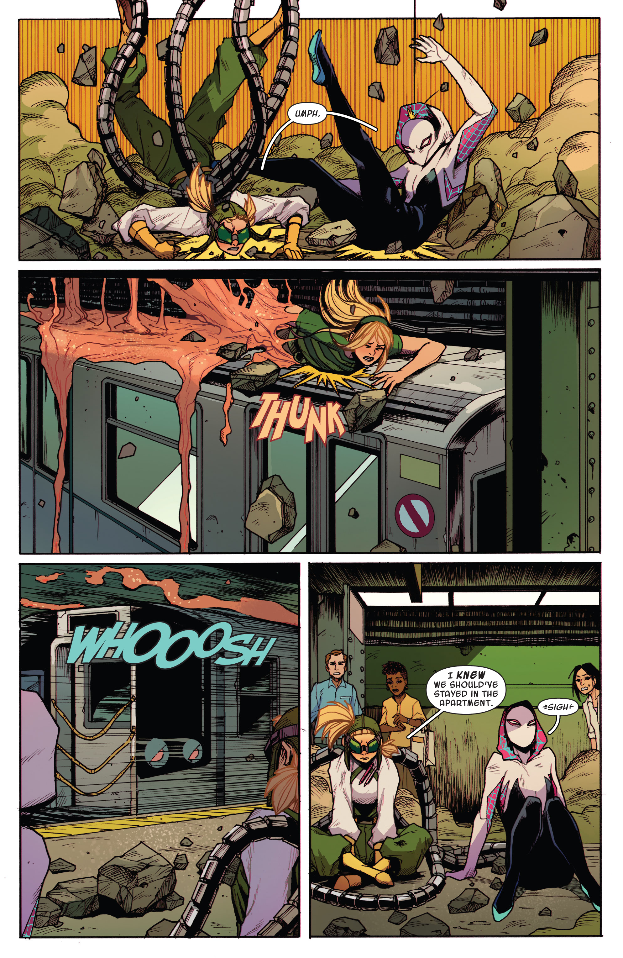 Read online Spider-Gwen: Shadow Clones comic -  Issue #2 - 6