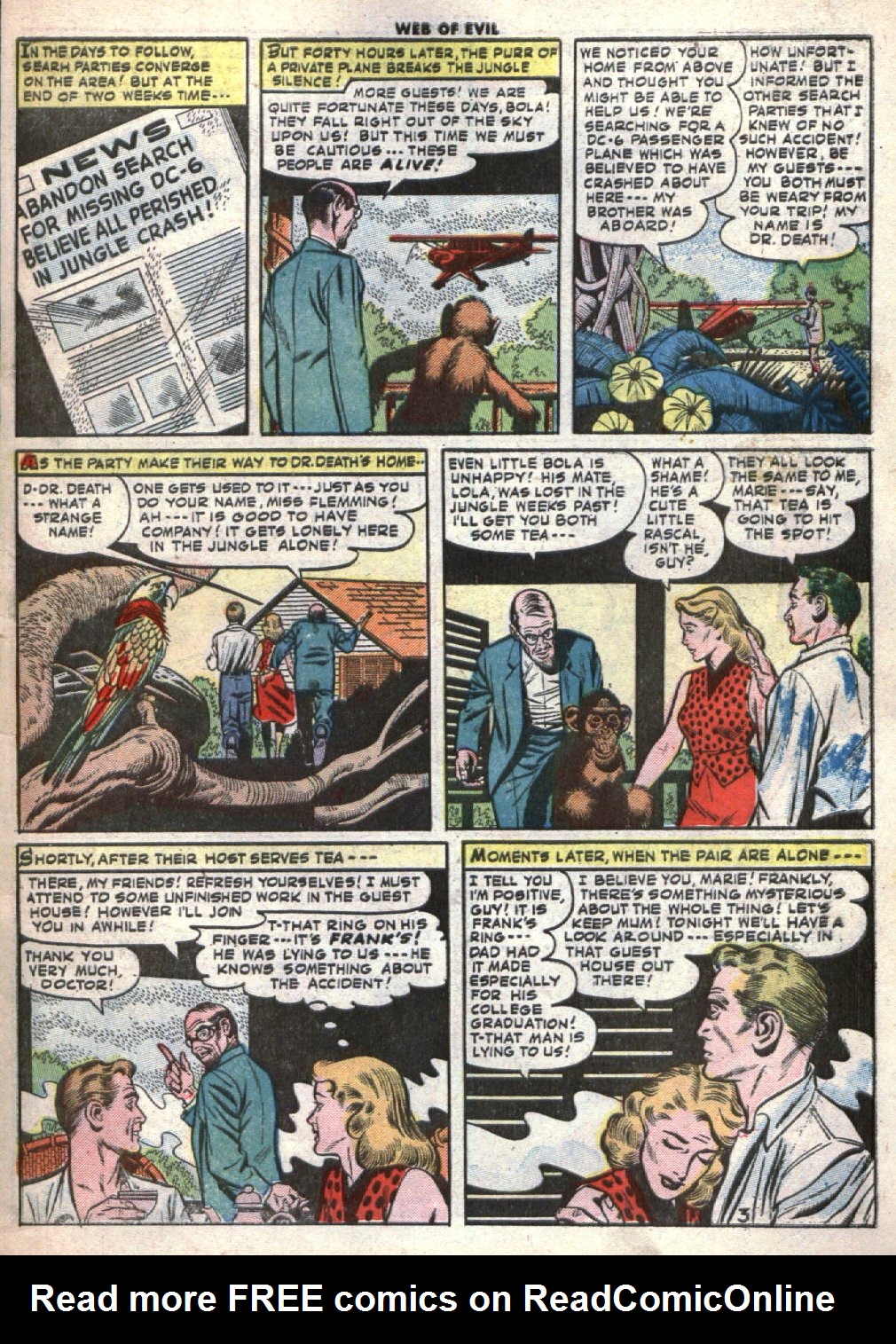 Read online Web of Evil comic -  Issue #12 - 29