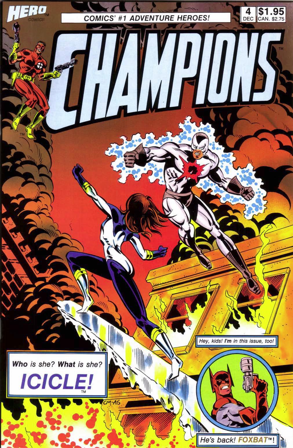 Read online Champions (1987) comic -  Issue #4 - 1