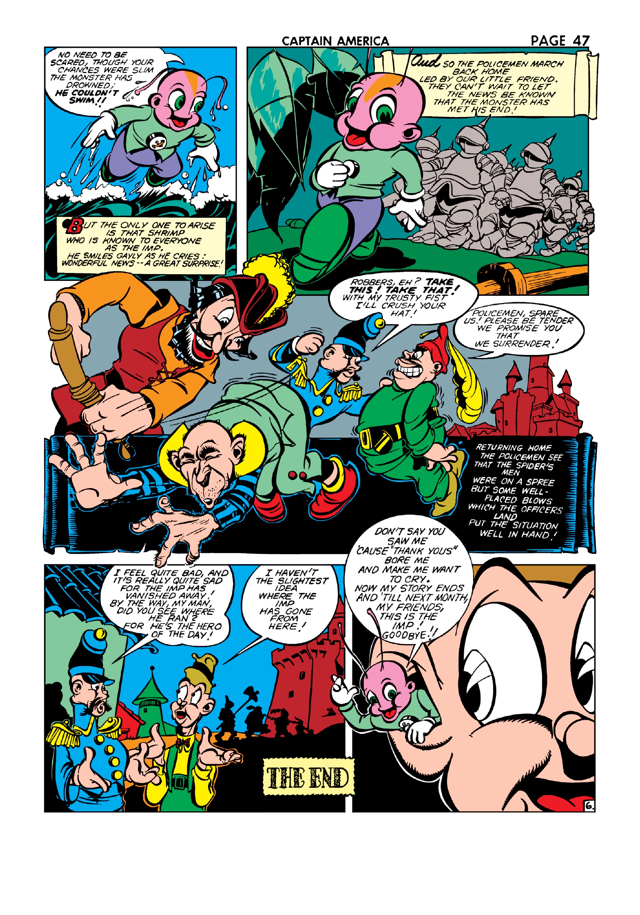 Read online Marvel Masterworks: Golden Age Captain America comic -  Issue # TPB 3 (Part 3) - 54