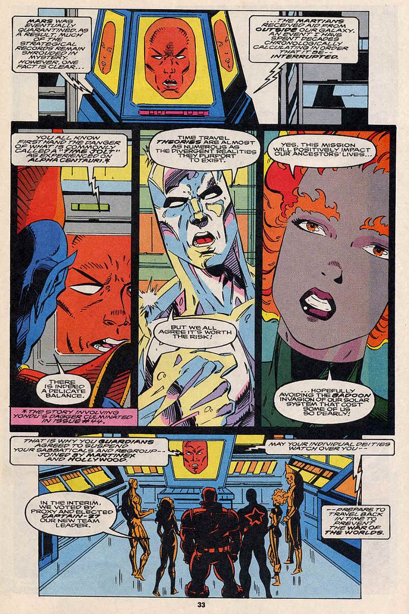 Read online Guardians of the Galaxy (1990) comic -  Issue #62 - 26