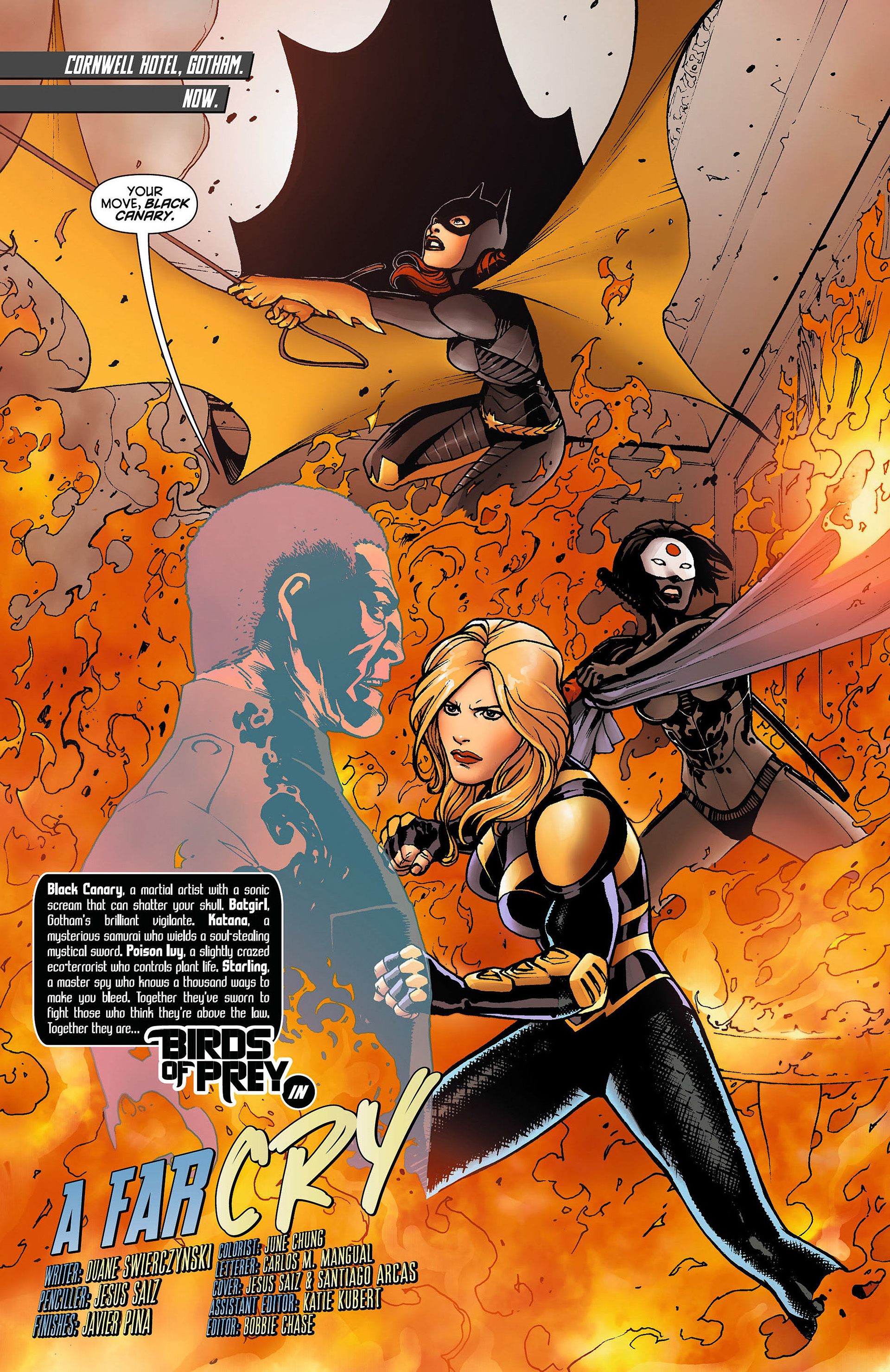 Read online Birds of Prey (2011) comic -  Issue #8 - 4