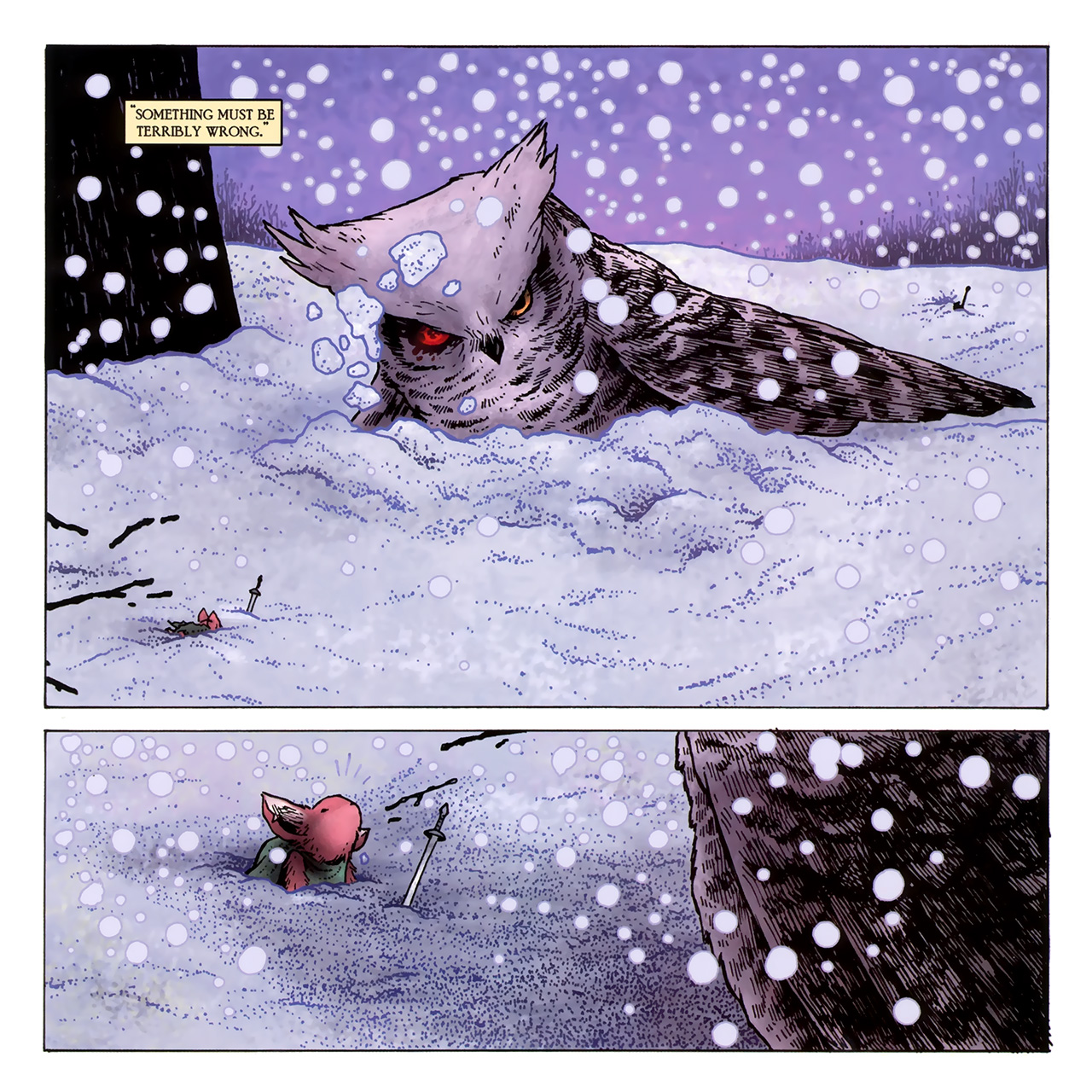 Read online Mouse Guard: Winter 1152 comic -  Issue #5 - 23