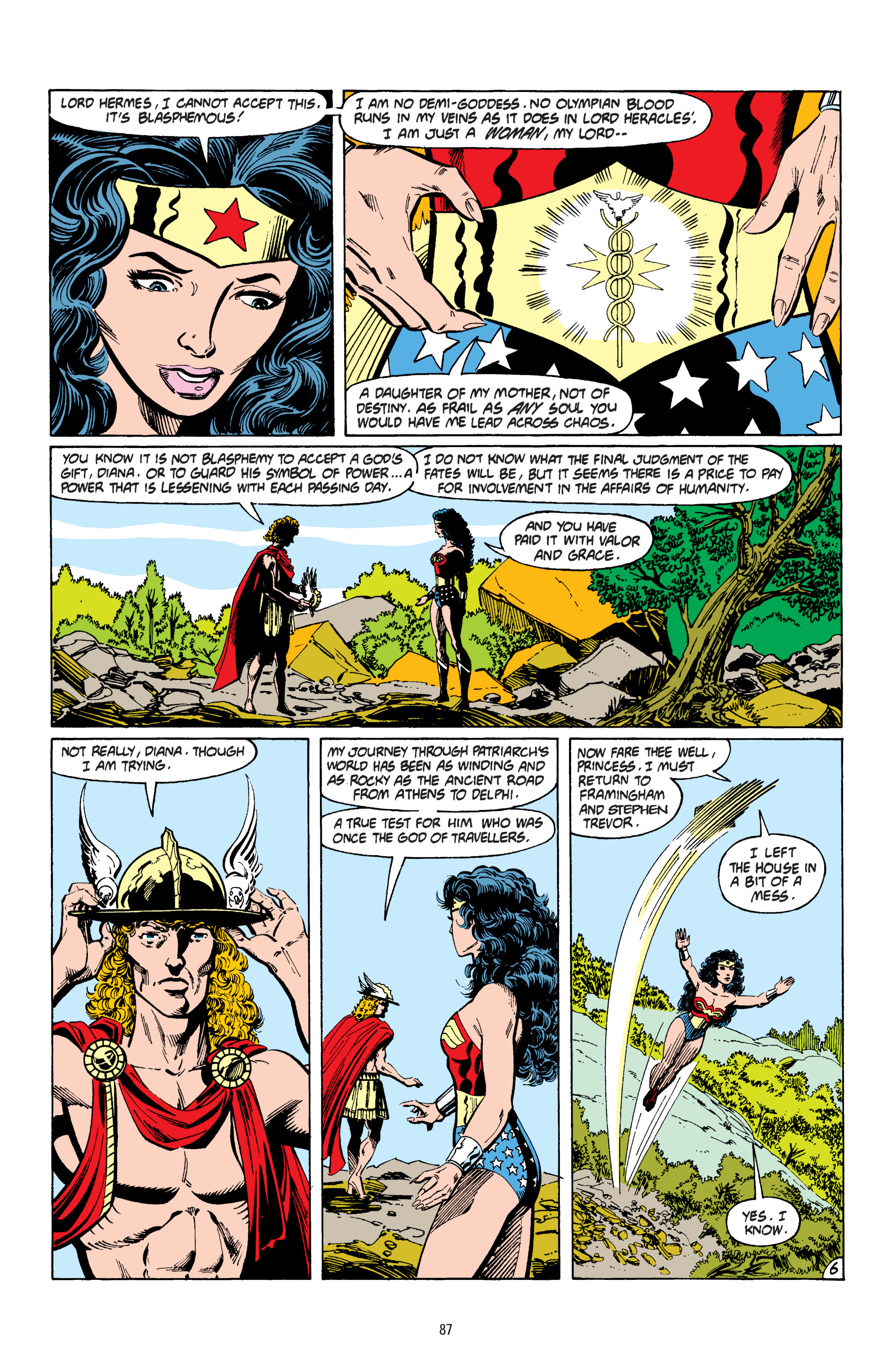 Read online Wonder Woman By George Pérez comic -  Issue # TPB 4 (Part 1) - 87