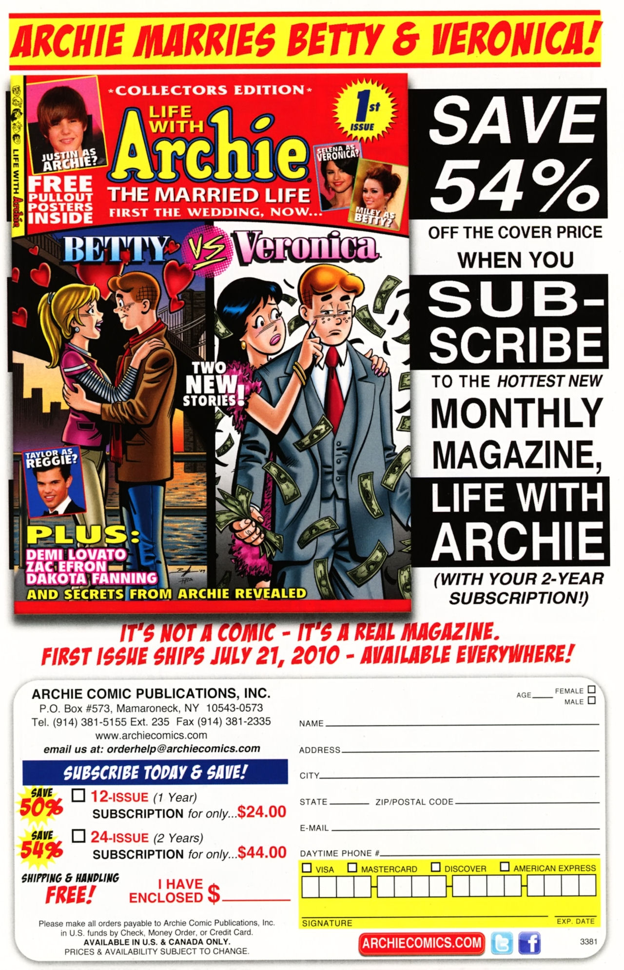 Read online Veronica comic -  Issue #201 - 7