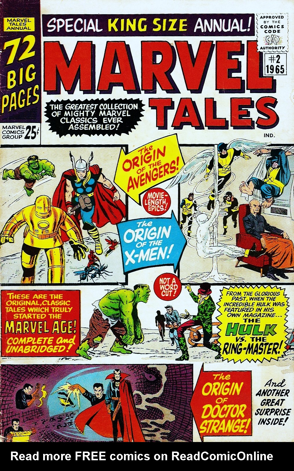 Read online Marvel Tales (1964) comic -  Issue #2 - 1