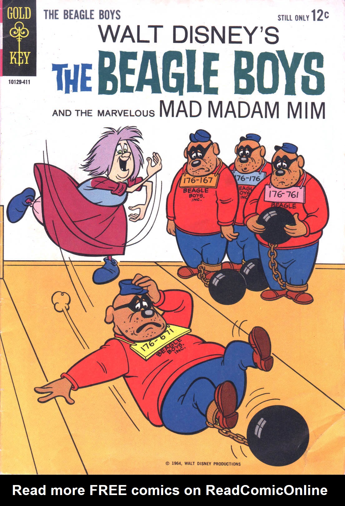Read online Walt Disney THE BEAGLE BOYS comic -  Issue #1 - 1