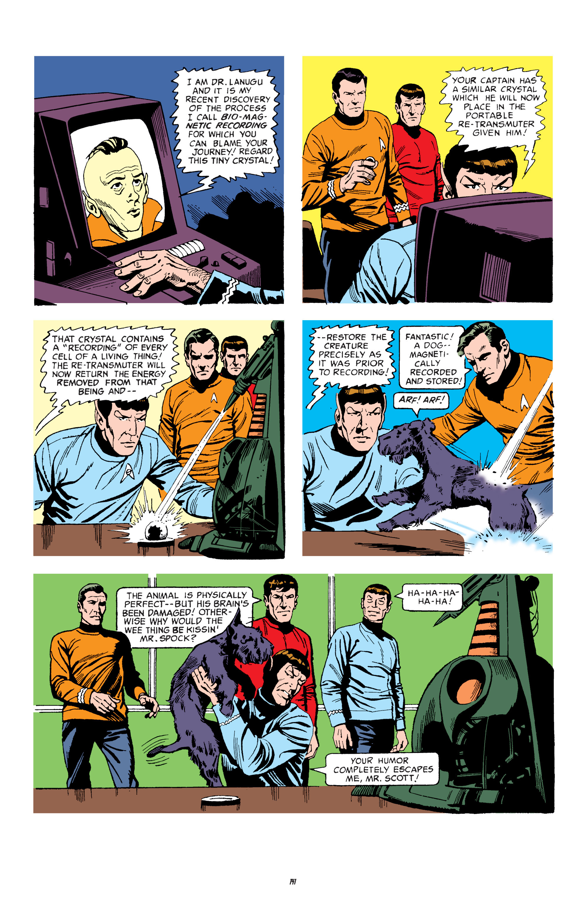 Read online Star Trek Archives comic -  Issue # TPB 3 - 141