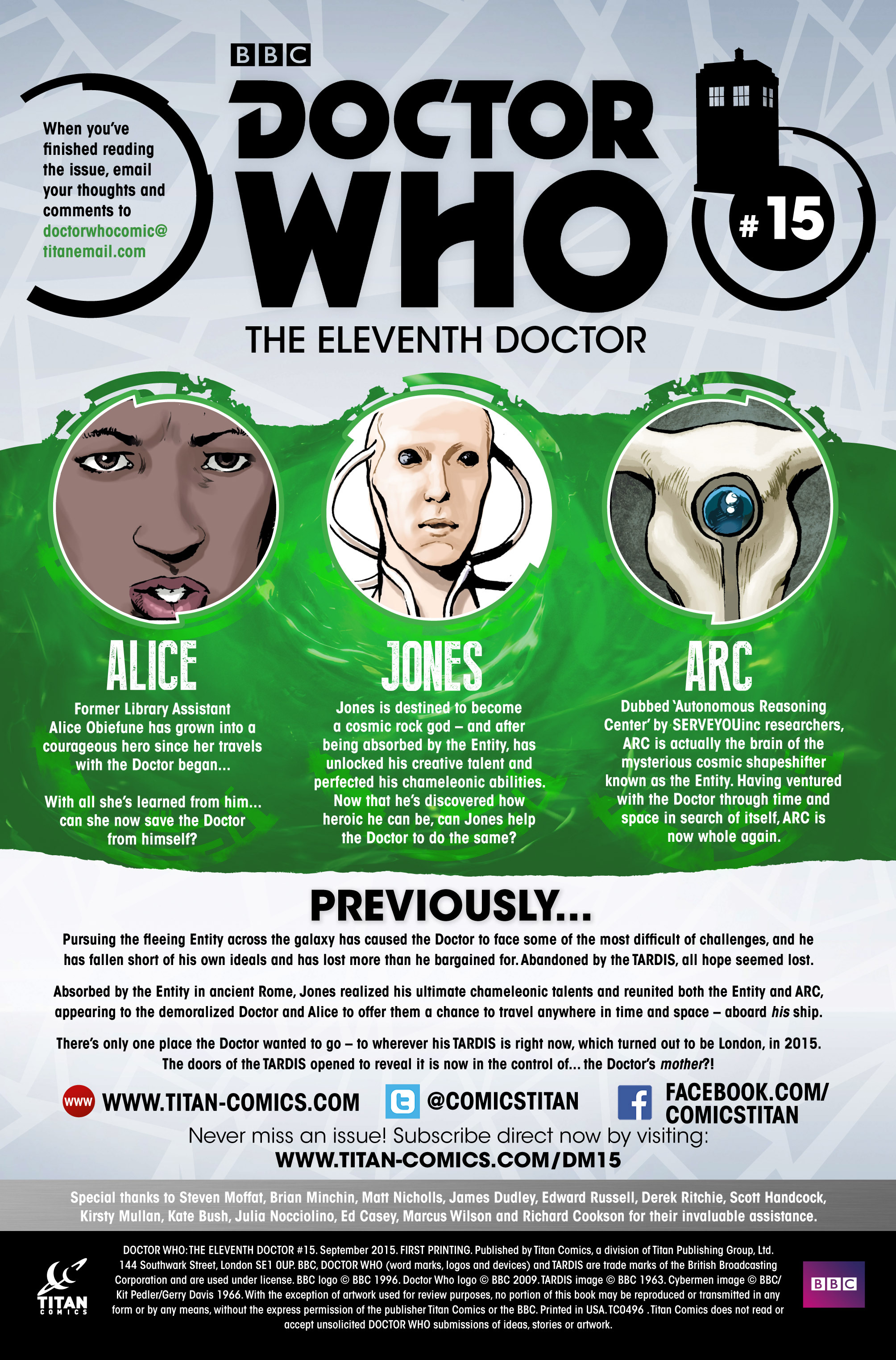 Read online Doctor Who: The Eleventh Doctor comic -  Issue #15 - 4