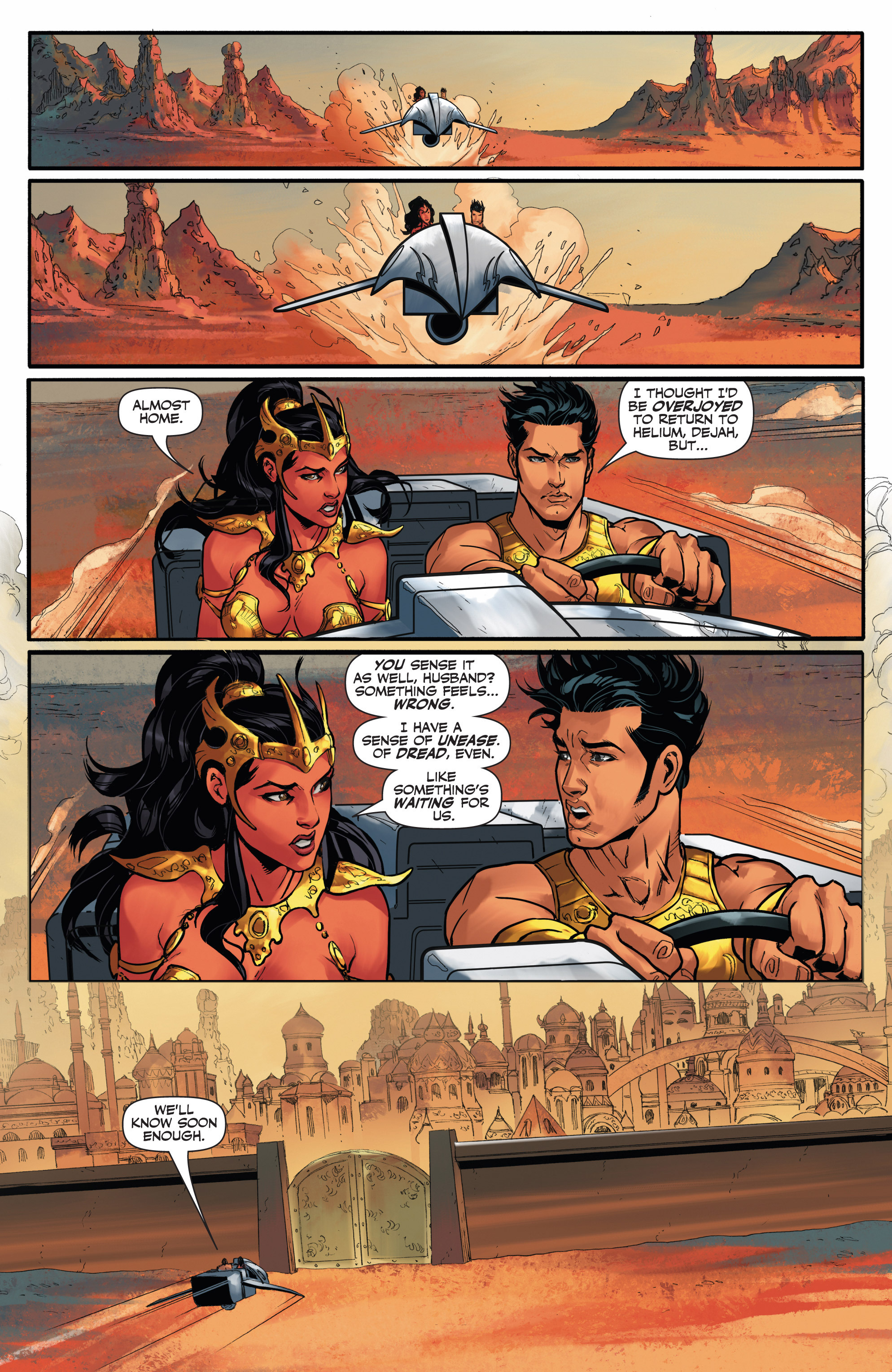 Read online John Carter, Warlord of Mars (2014) comic -  Issue #14 - 6