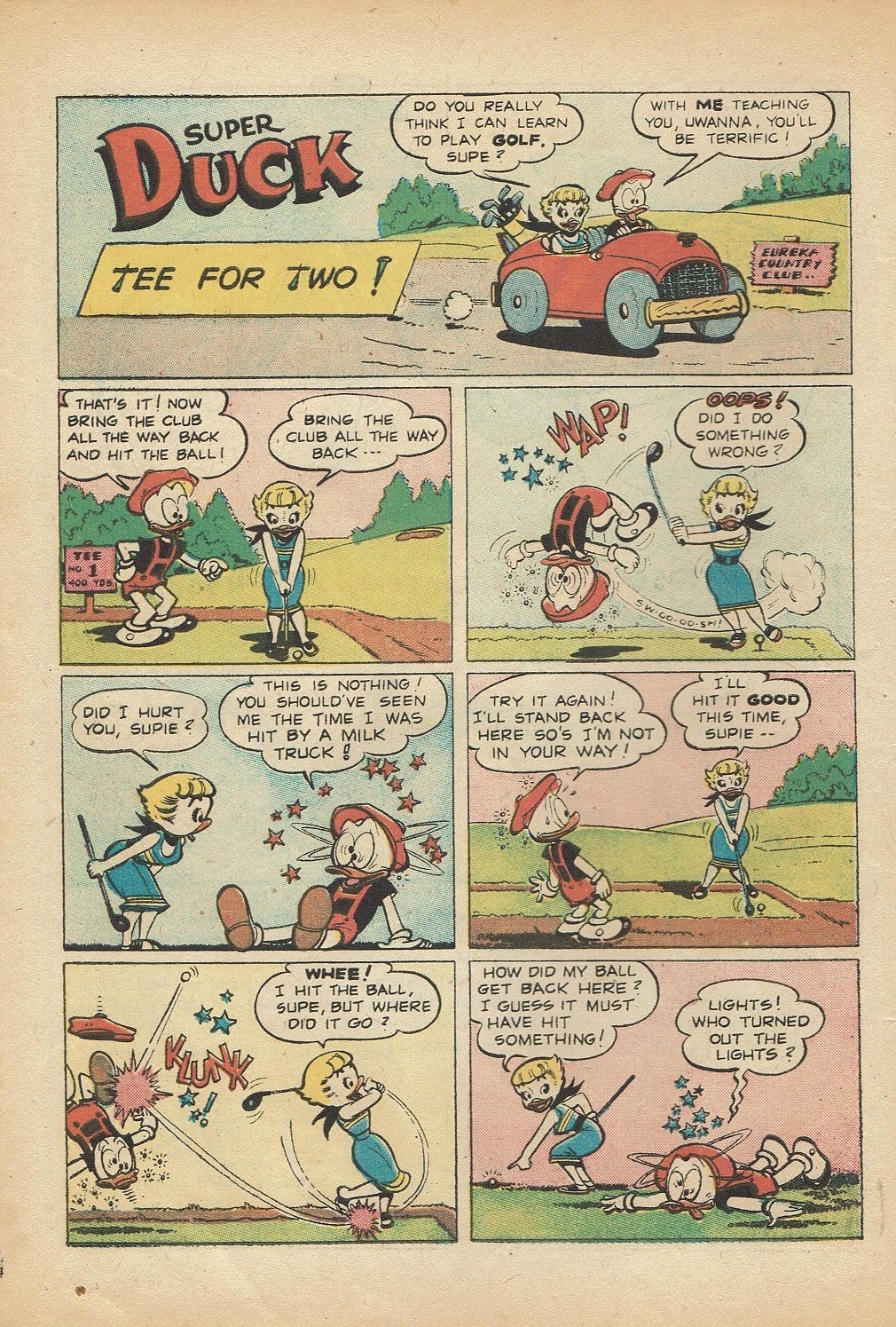 Read online Super Duck Comics comic -  Issue #70 - 10