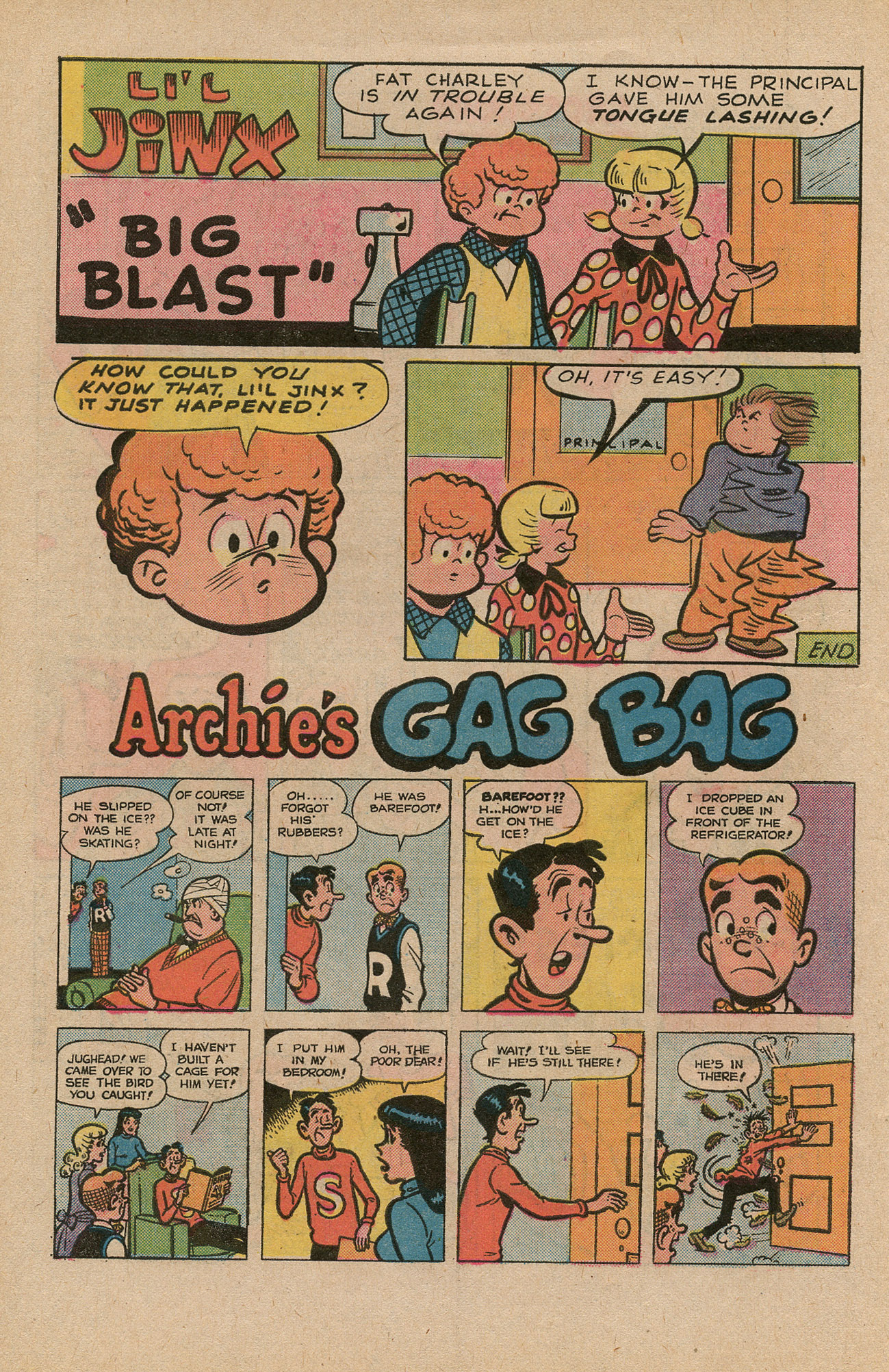 Read online Archie's TV Laugh-Out comic -  Issue #37 - 10